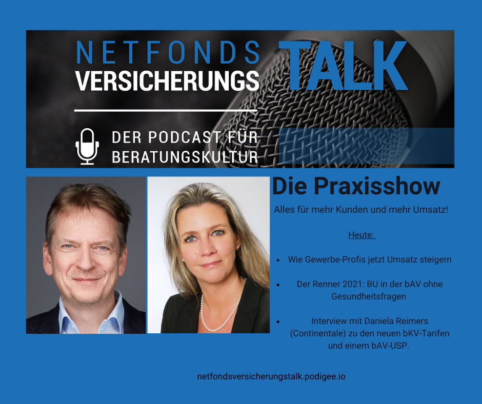 Netfonds Versicherungstalk - Der Podcast für Beratungskultur