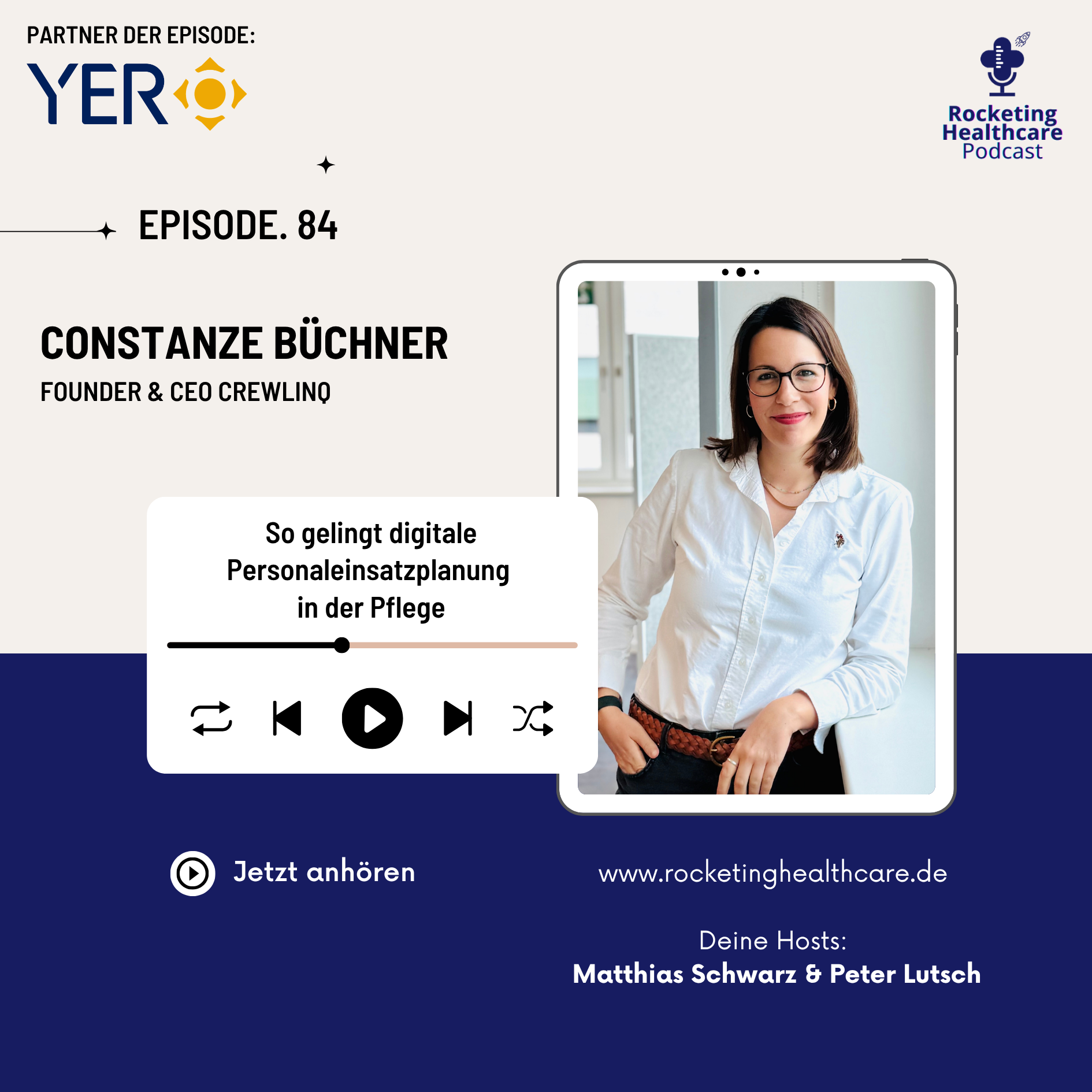 RHC 084: So gelingt digitale Personaleinsatzplanung in der Pflege episode artwork