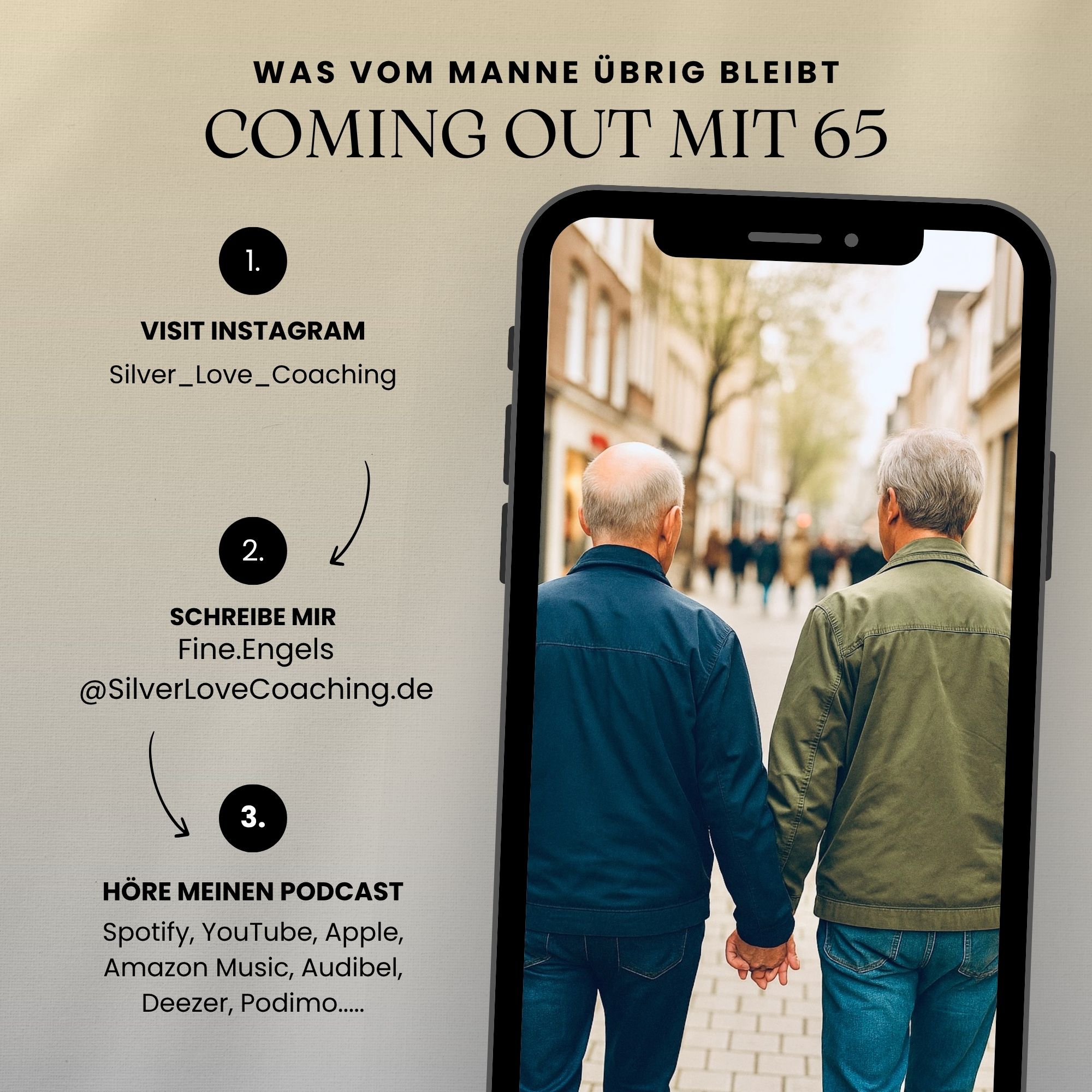 Silver Love Coaching -  Was vom Manne übrig bleibt