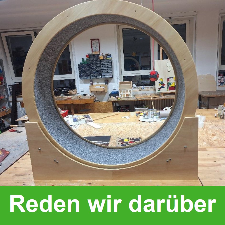Arbeitstherapie Katzenlaufrad
