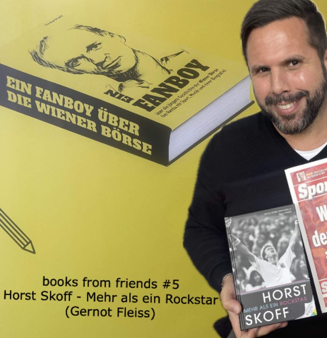 Books from Friends #5: Horst Skoff - Mehr als ein Rockstar (Gernot Fleiss-Cianciabella) episode artwork