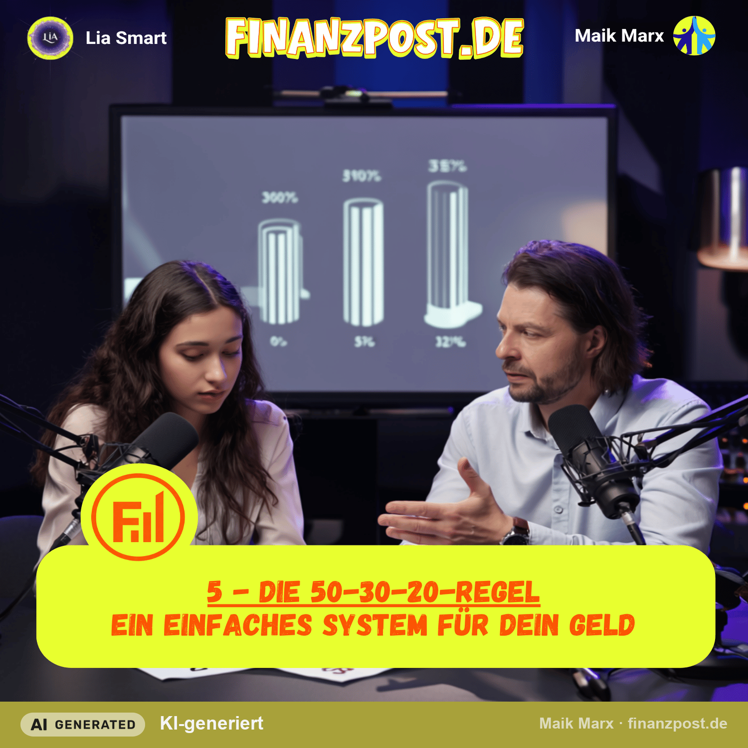 5 Die 50-30-20 Regel: Ein einfaches System für dein Geld