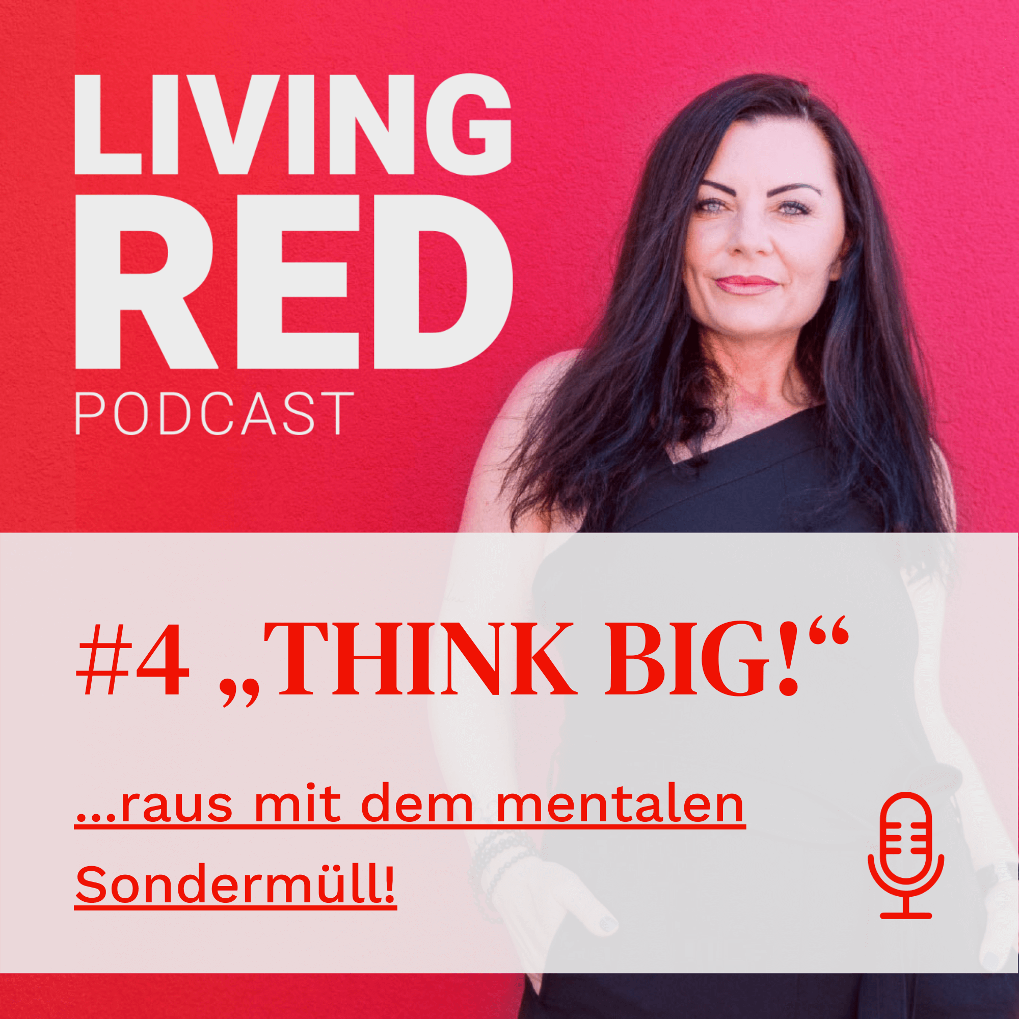 LIVING RED. Wild, weiblich & voller Wunder. Mein Podcast für Frauen, die sich wieder spüren wollen.