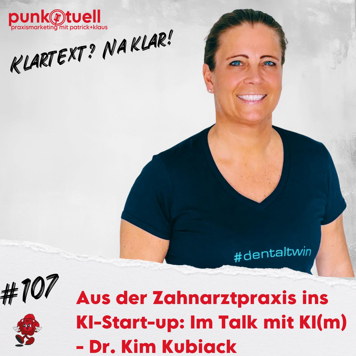 Aus der Zahnarztpraxis ins KI-Start-up: Talk mit KI(m) – Dr. Kim Kubiack | #107 Aus der Zahnarztpraxis ins KI-Start-up: Talk mit KI(m) – Dr. Kim Kubiack | #107
