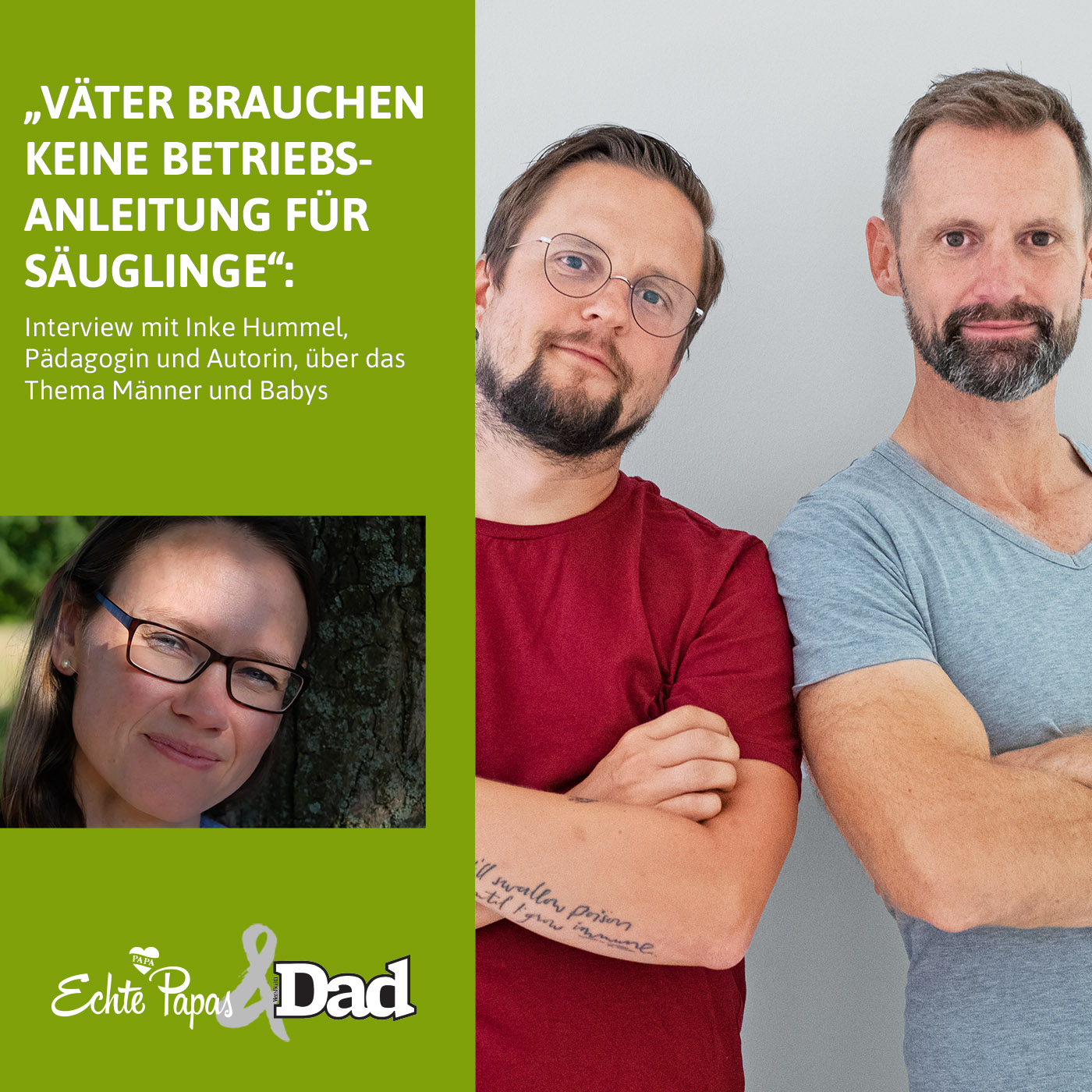 „Väter brauchen keine Betriebsanleitung für Säuglinge“:  Interview mit Pädagogin und Autorin Inke Hummel