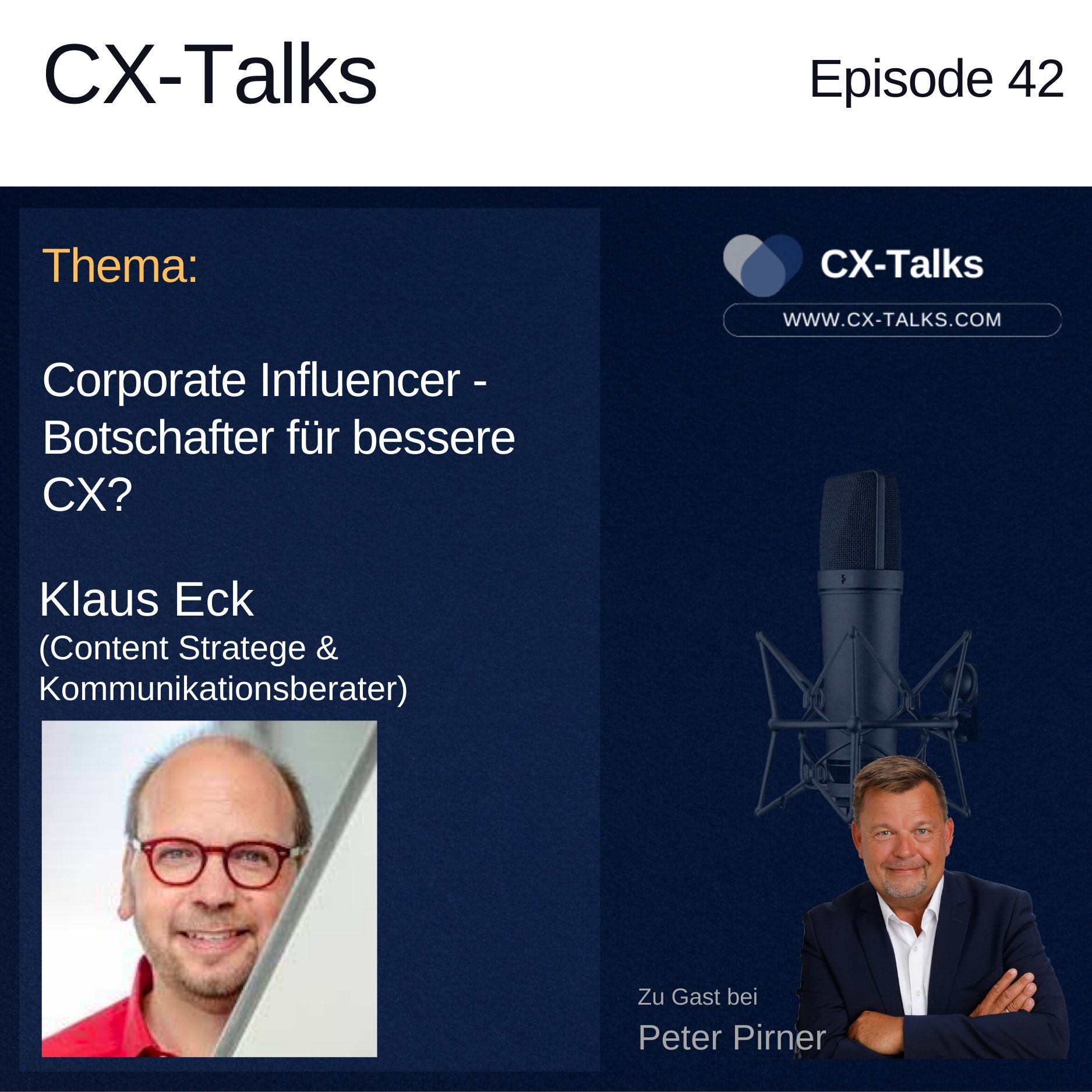 CX-Talks - Insights, Technologie und Management für bessere Customer Experience