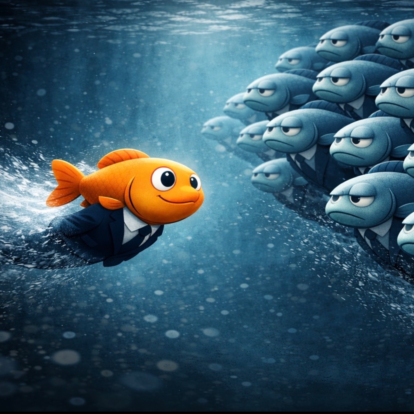 #184 NUR TOTE FISCHE SCHWIMMEN MIT DEM STROM - LEBST DU?! episode artwork