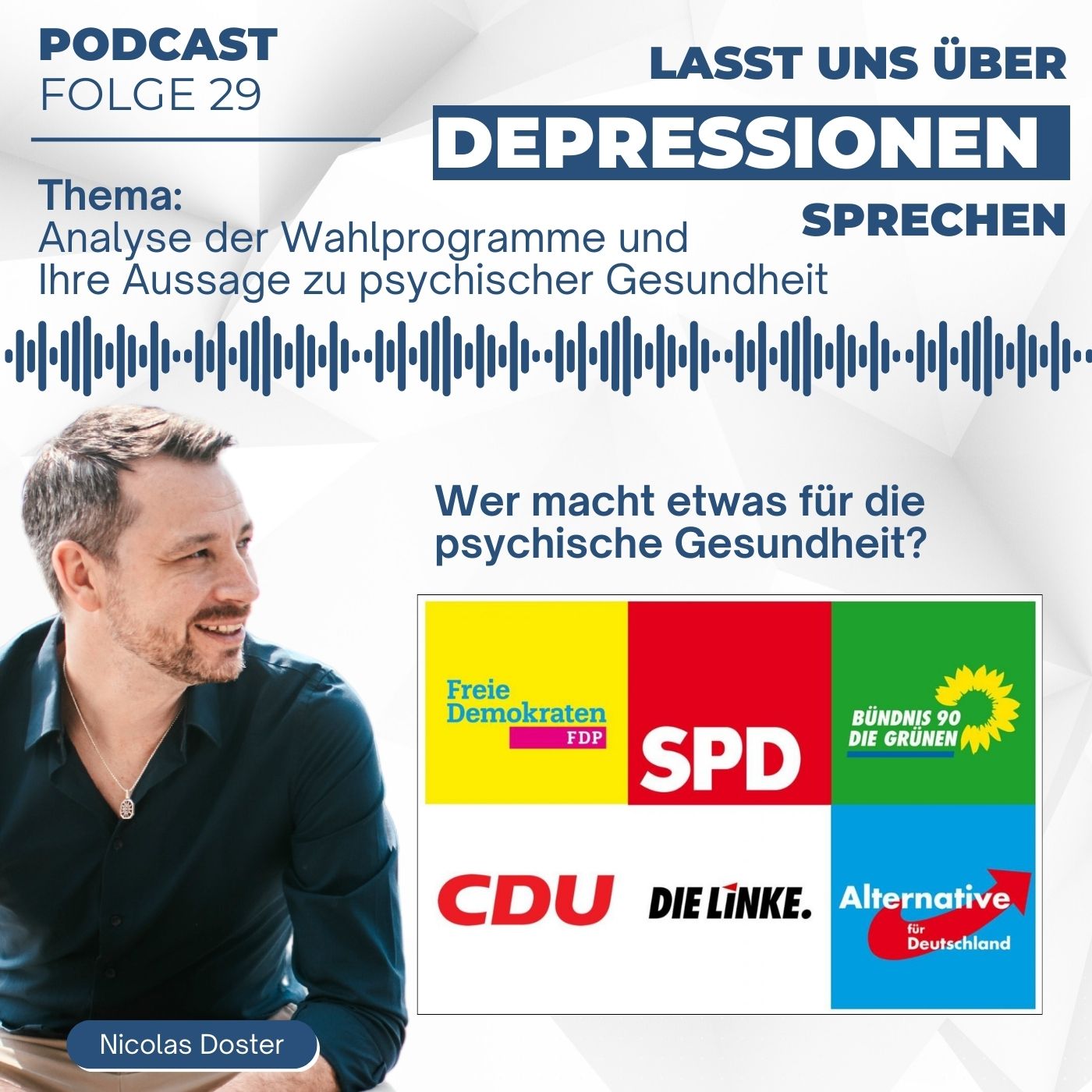 Lasst uns über Depressionen sprechen