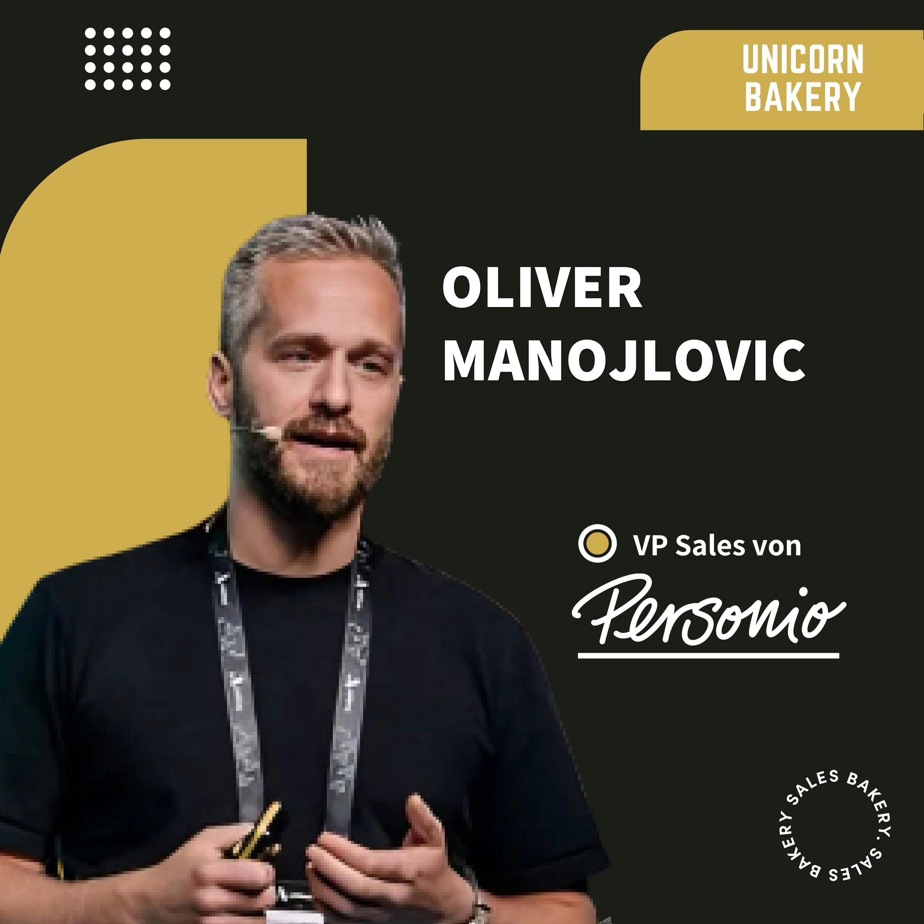 Inside Personio: 4.000 B2B Neukunden in 1 Jahr – mit VP Sales Personio Oliver Manojlovic | Sales Bakery episode artwork