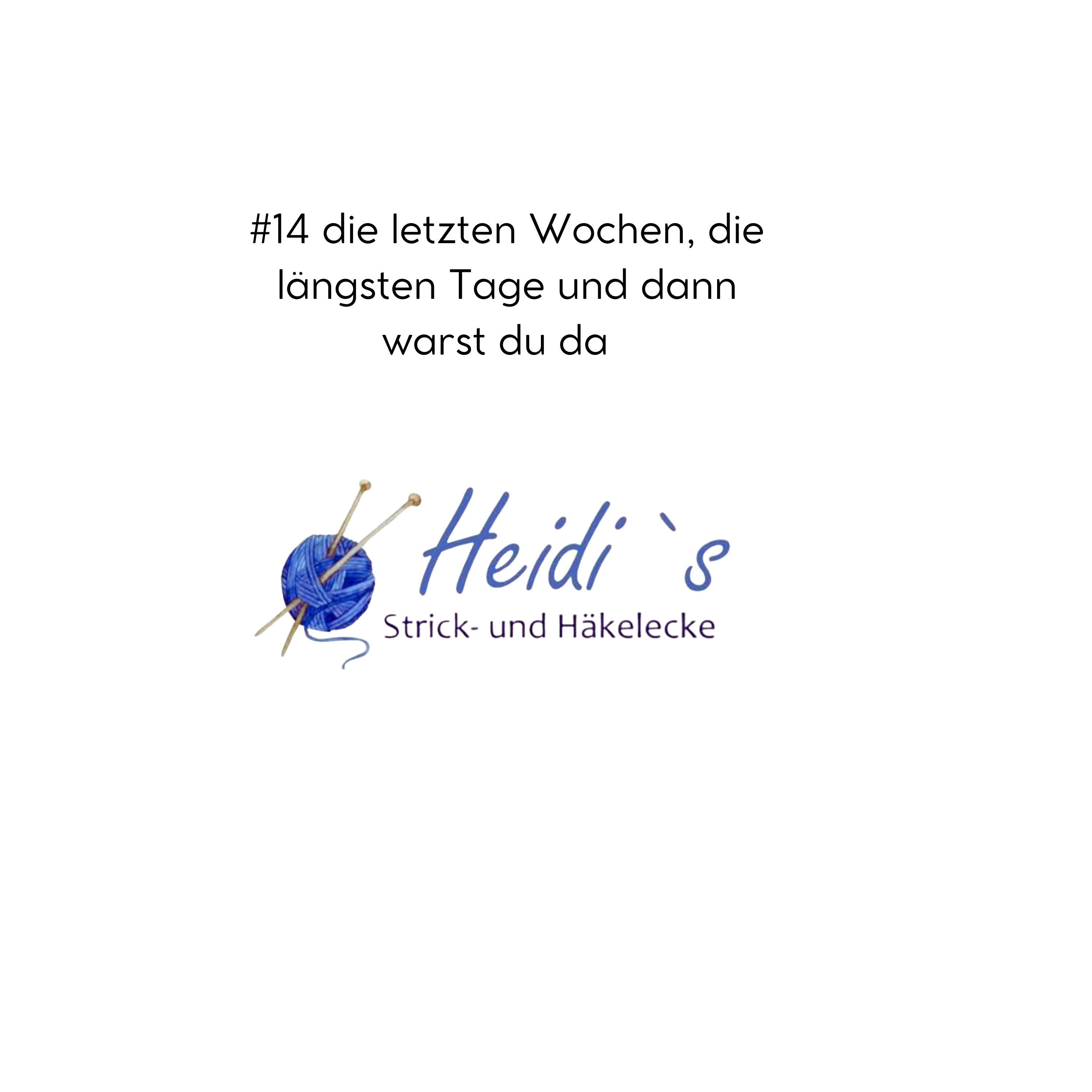 #14 die letzten Wochen, die längsten Tage und dann warst du da episode artwork