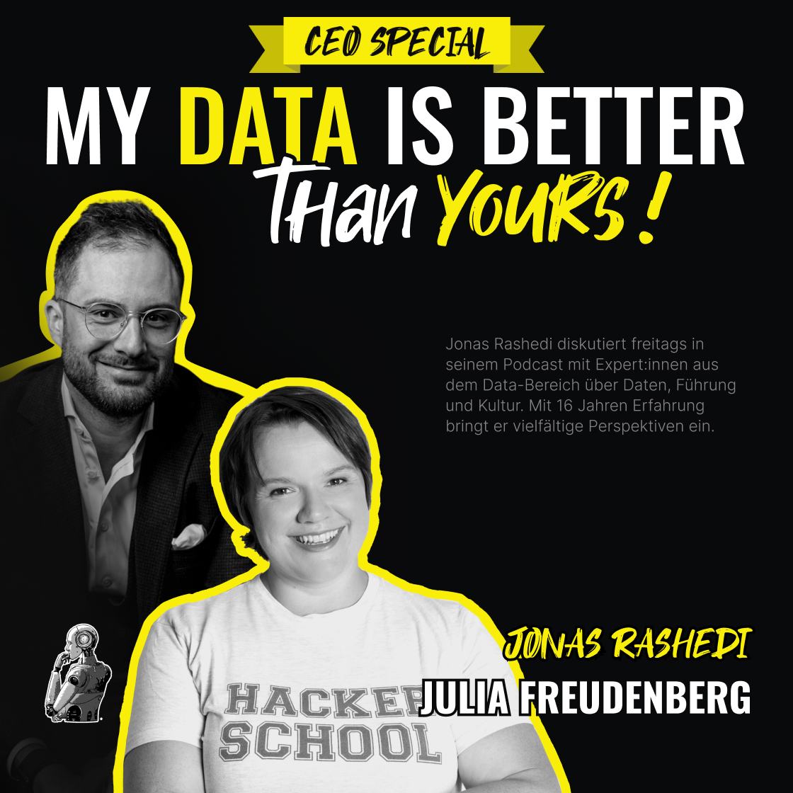 MY DATA IS BETTER THAN YOURS
