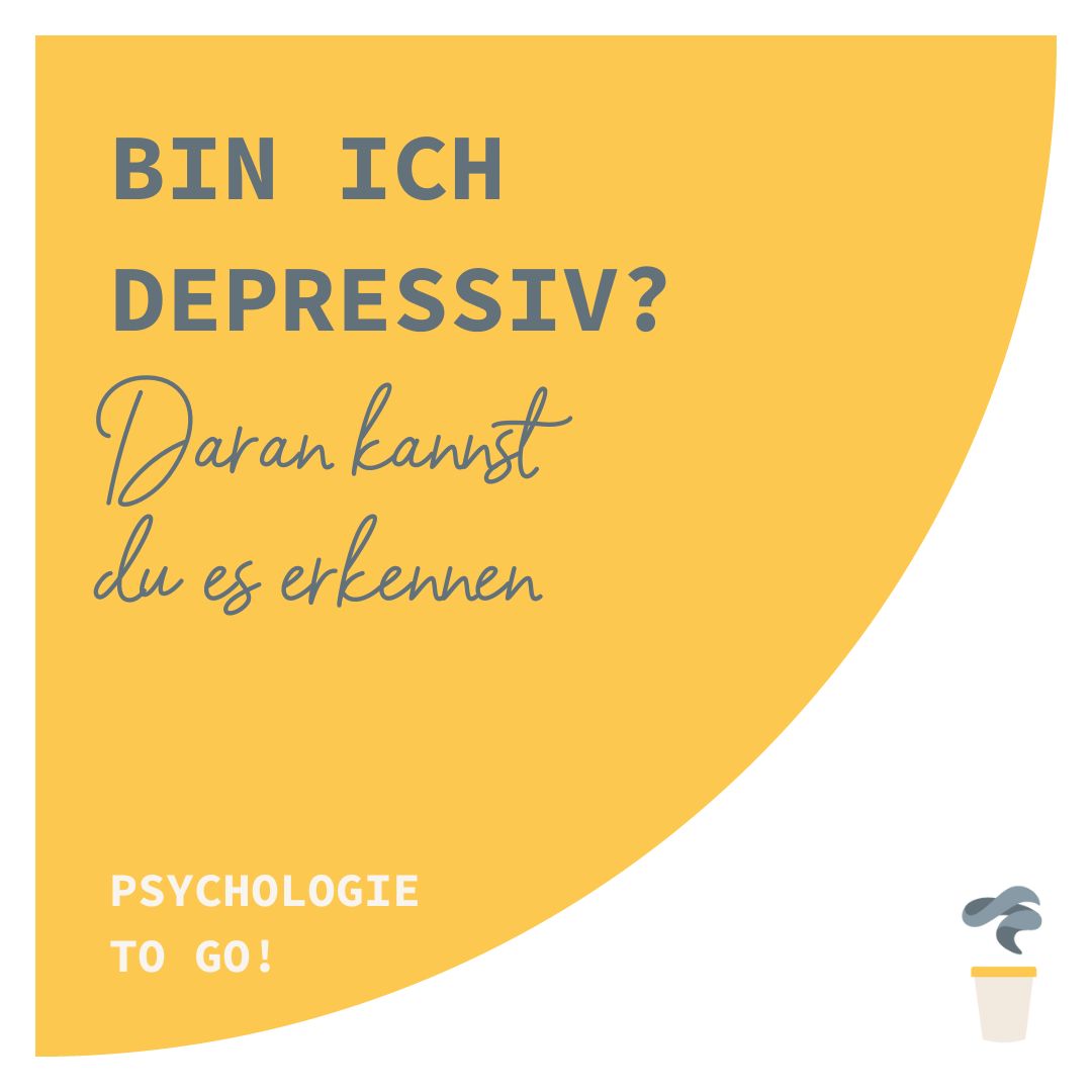 Bin ich depressiv ? Daran kannst du es erkennen - podcast episode cover