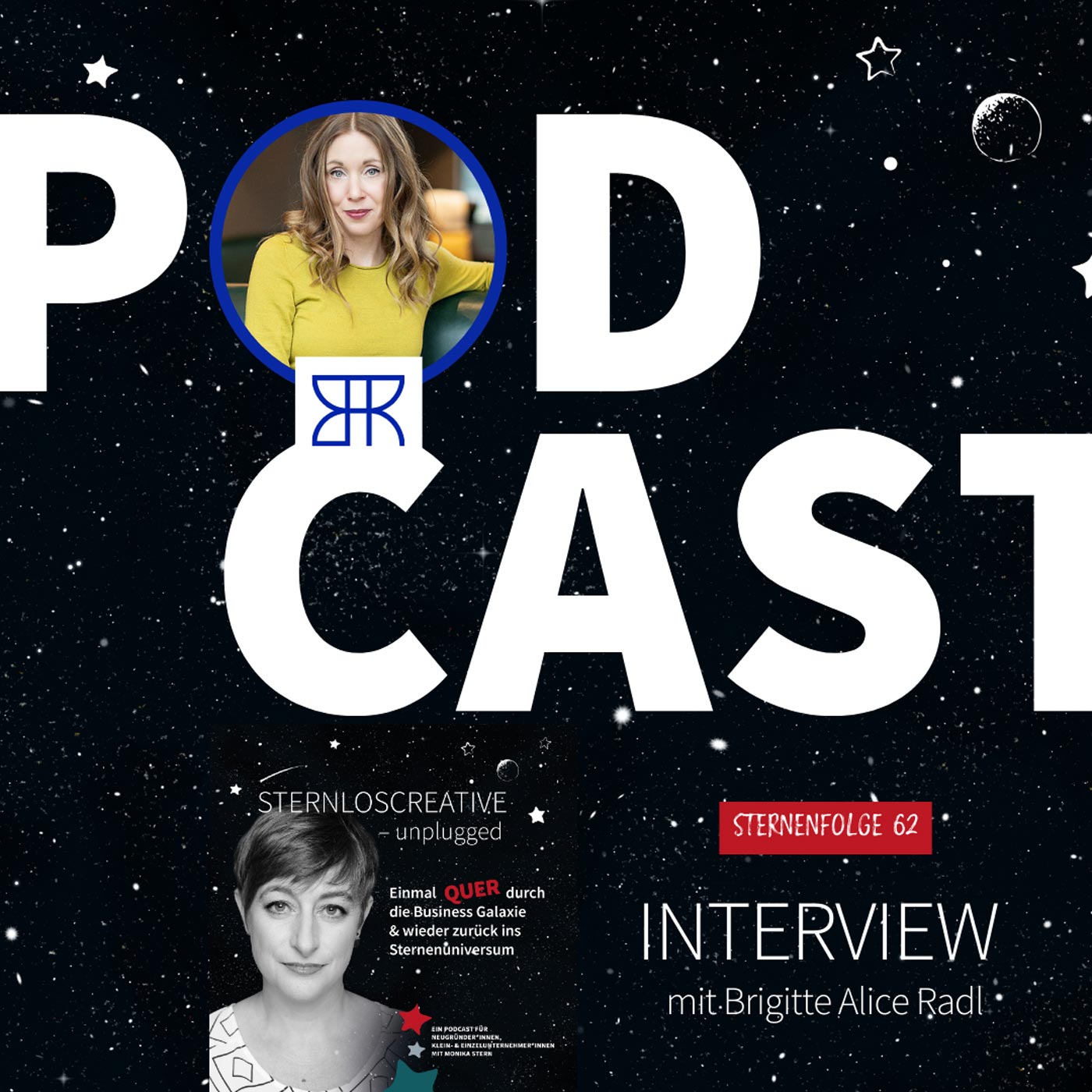 Sternenfolge 62 – Newslettermarketing - Interview mit Brigitte Alice Radl episode artwork