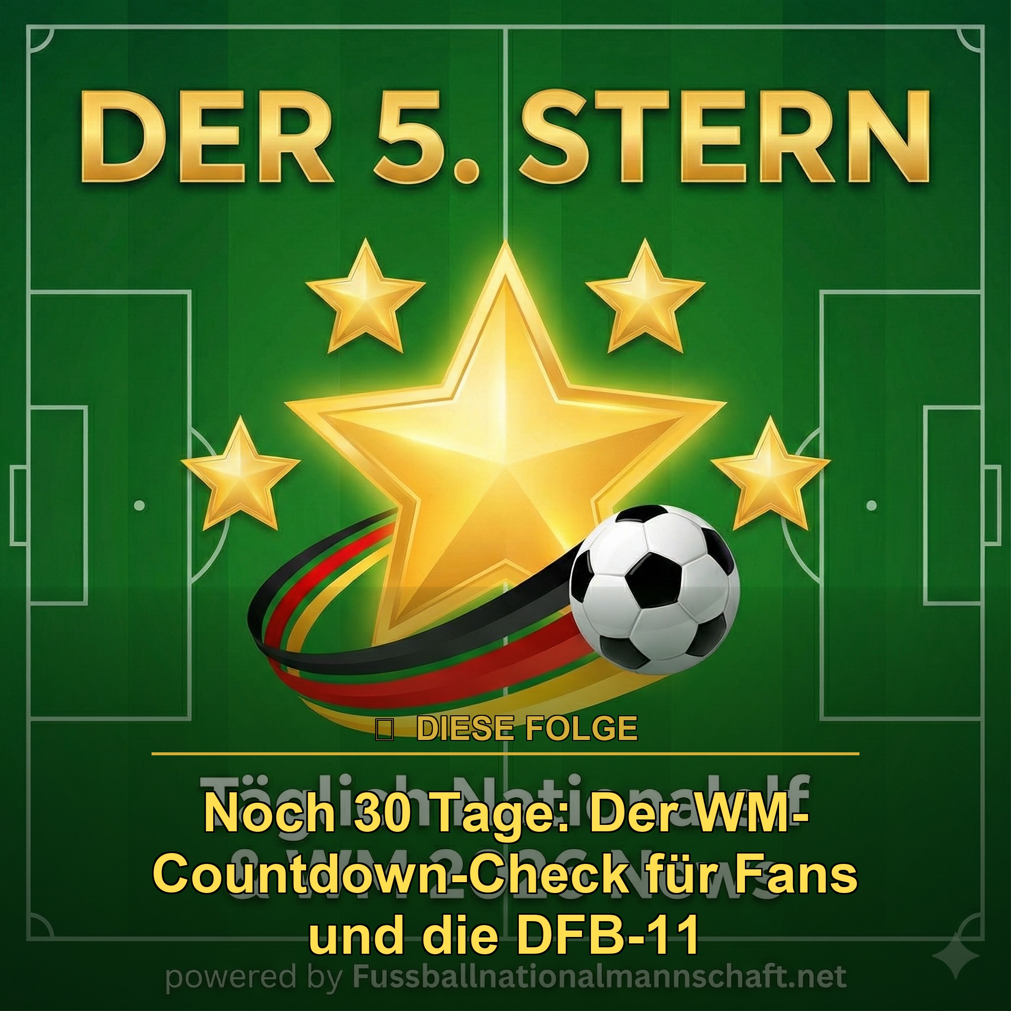 FIFA WM 2026 in 30 Tagen: Der WM-Countdown-Check für Fans und die DFB-11 episode artwork