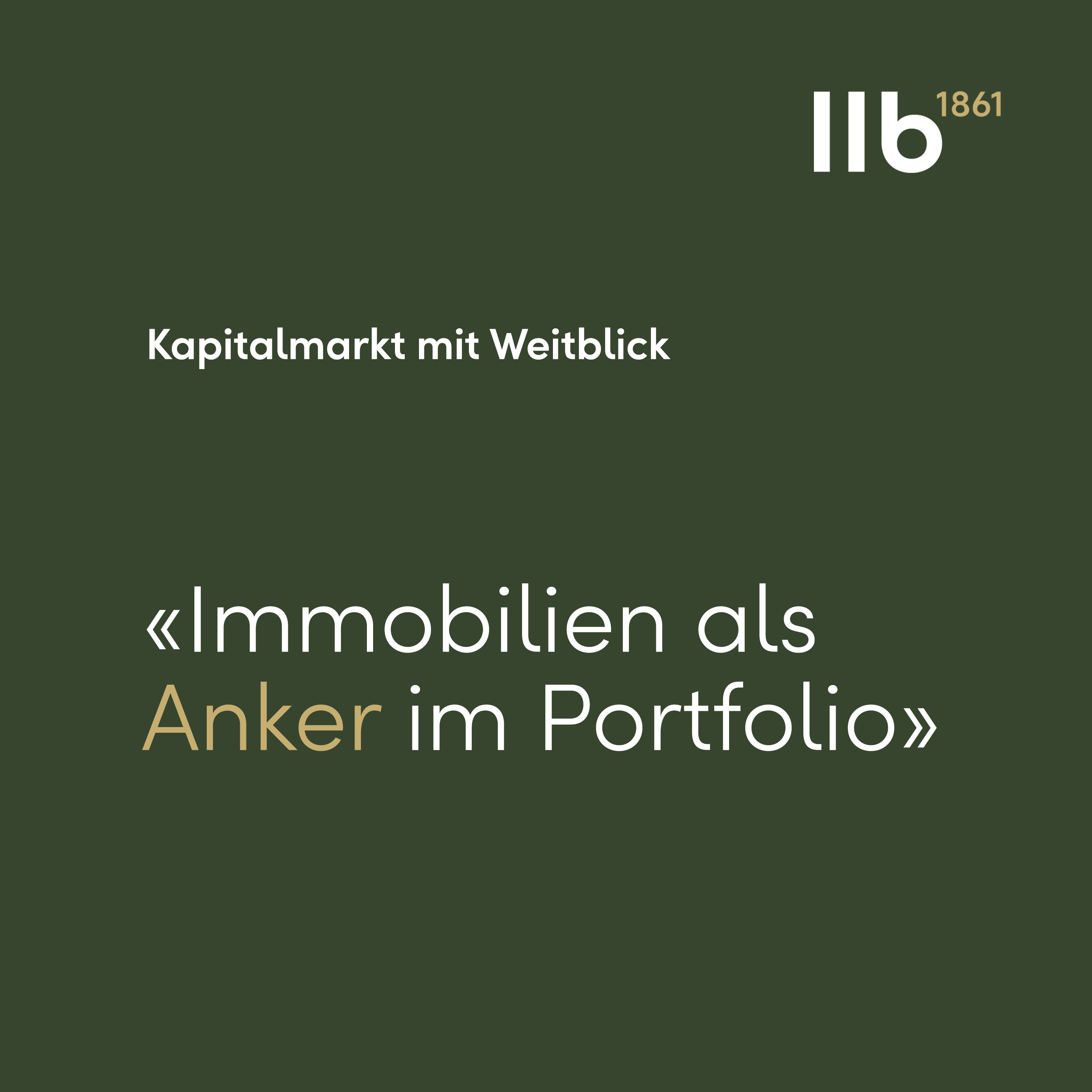 Immobilien als Anker? Die Erfolgsstrategie für ein krisenfestes Portfolio