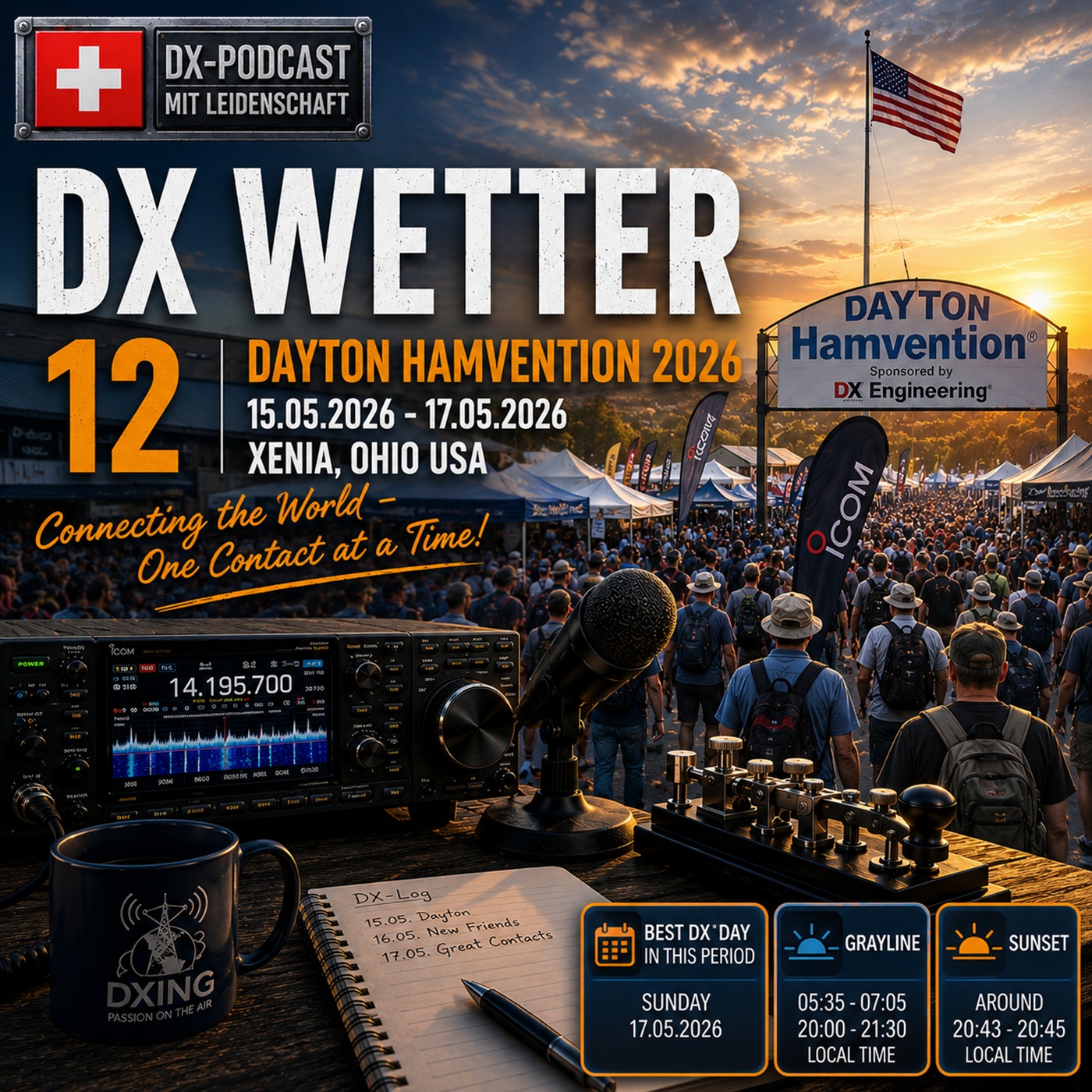 DX WETTER - 12. Episode - DAYTON Hamvention 2026 episode artwork
