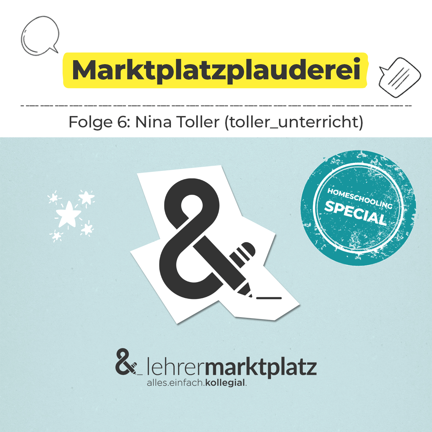 #6 "Homeschooling Special" mit Nina Toller (toller_unterricht) episode artwork