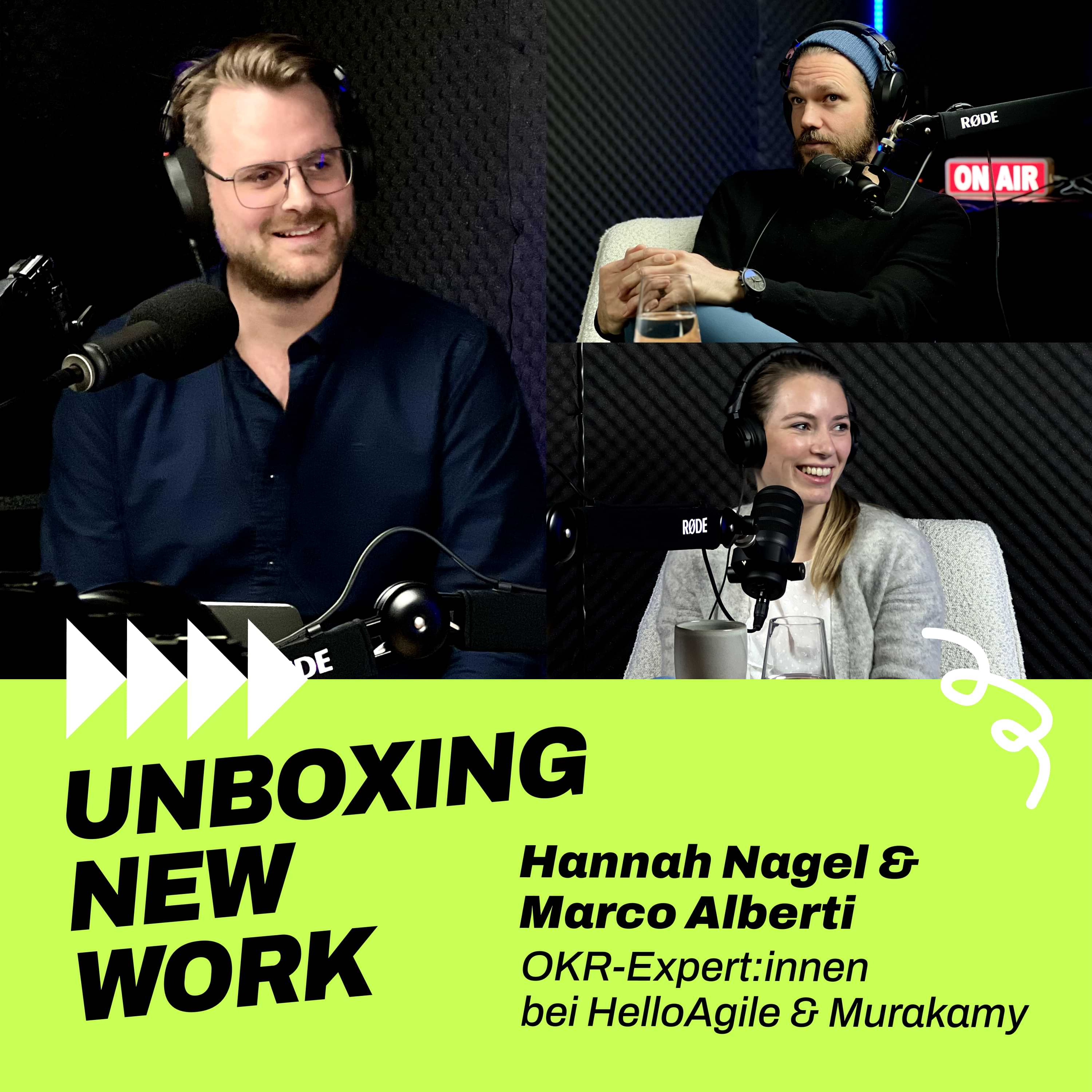 OKR aus zwei Perspektiven mit Hannah Nagel und Marco Alberti - 118 episode artwork