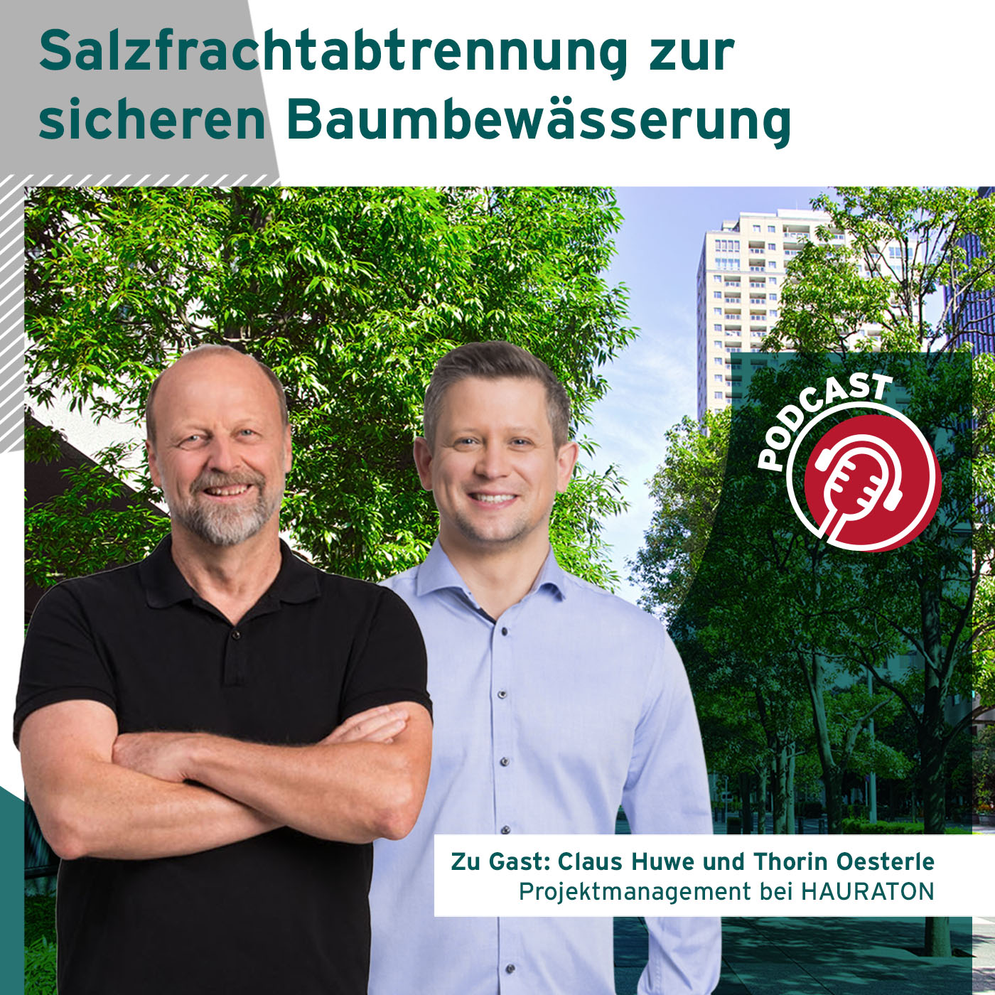 Regenwassermanagement Podcast für die Baupraxis