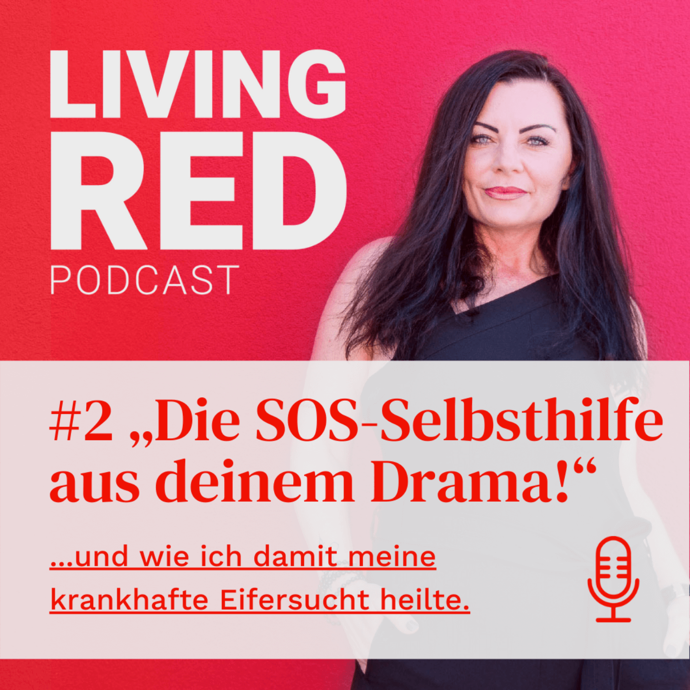 LIVING RED. Wild, weiblich & voller Wunder. Mein Podcast für Frauen, die sich wieder spüren wollen.