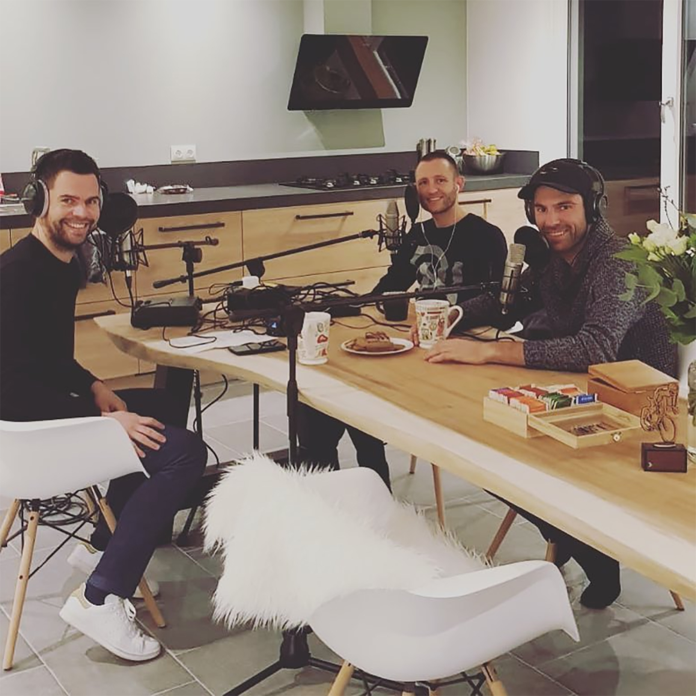 Een podcast over wielrennen, Arriere de la course