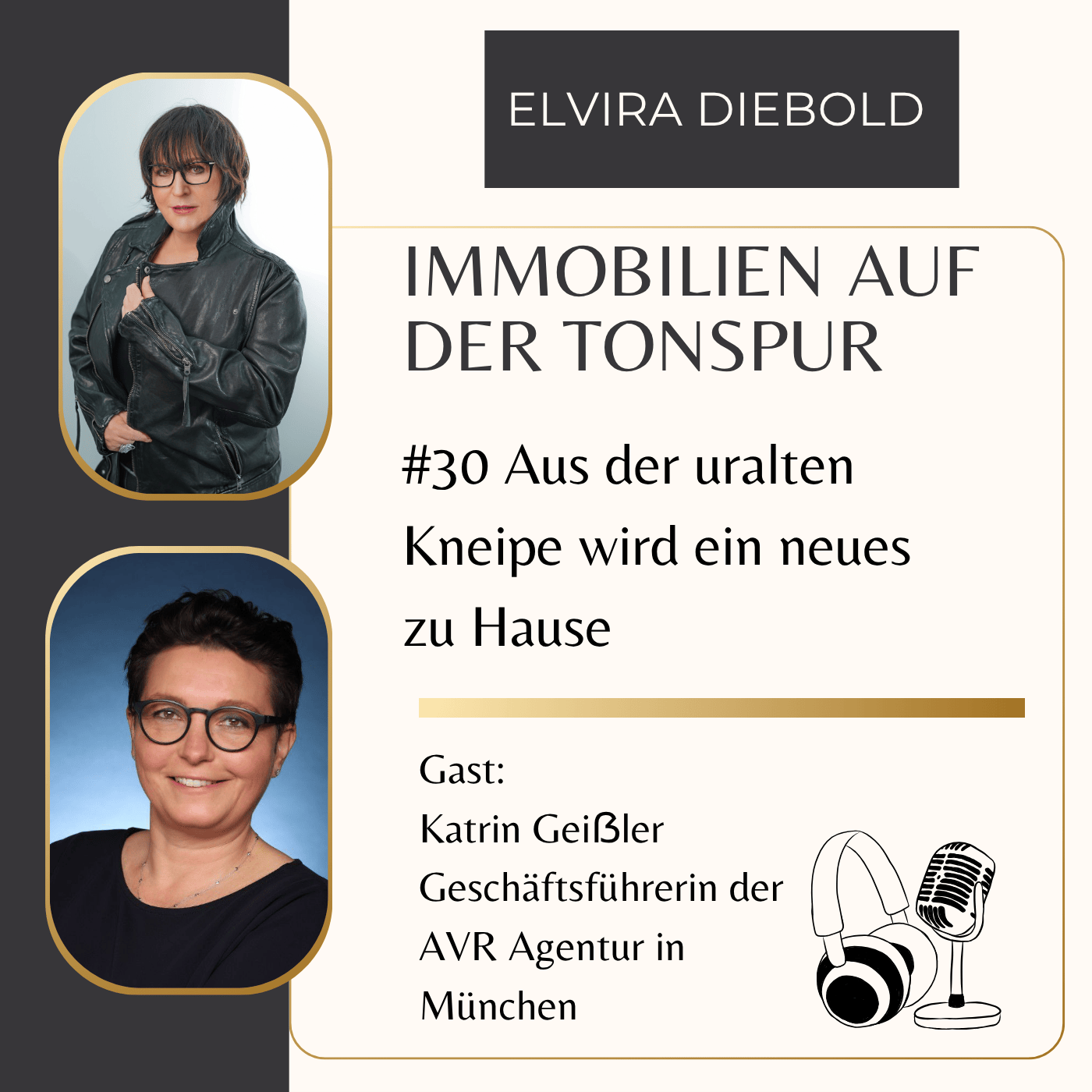 Elvira Diebold: Immobilien auf der Tonspur