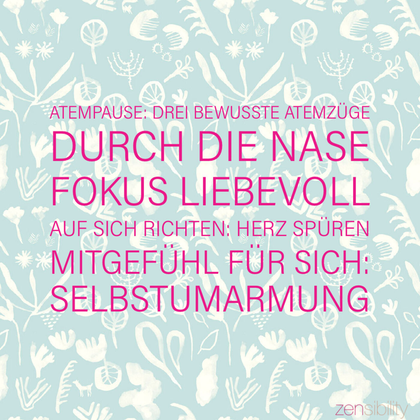 ZENsibility 🌸 - neurodivergente Menschlichkeit energetisch, achtsam, bewusst (er)leben