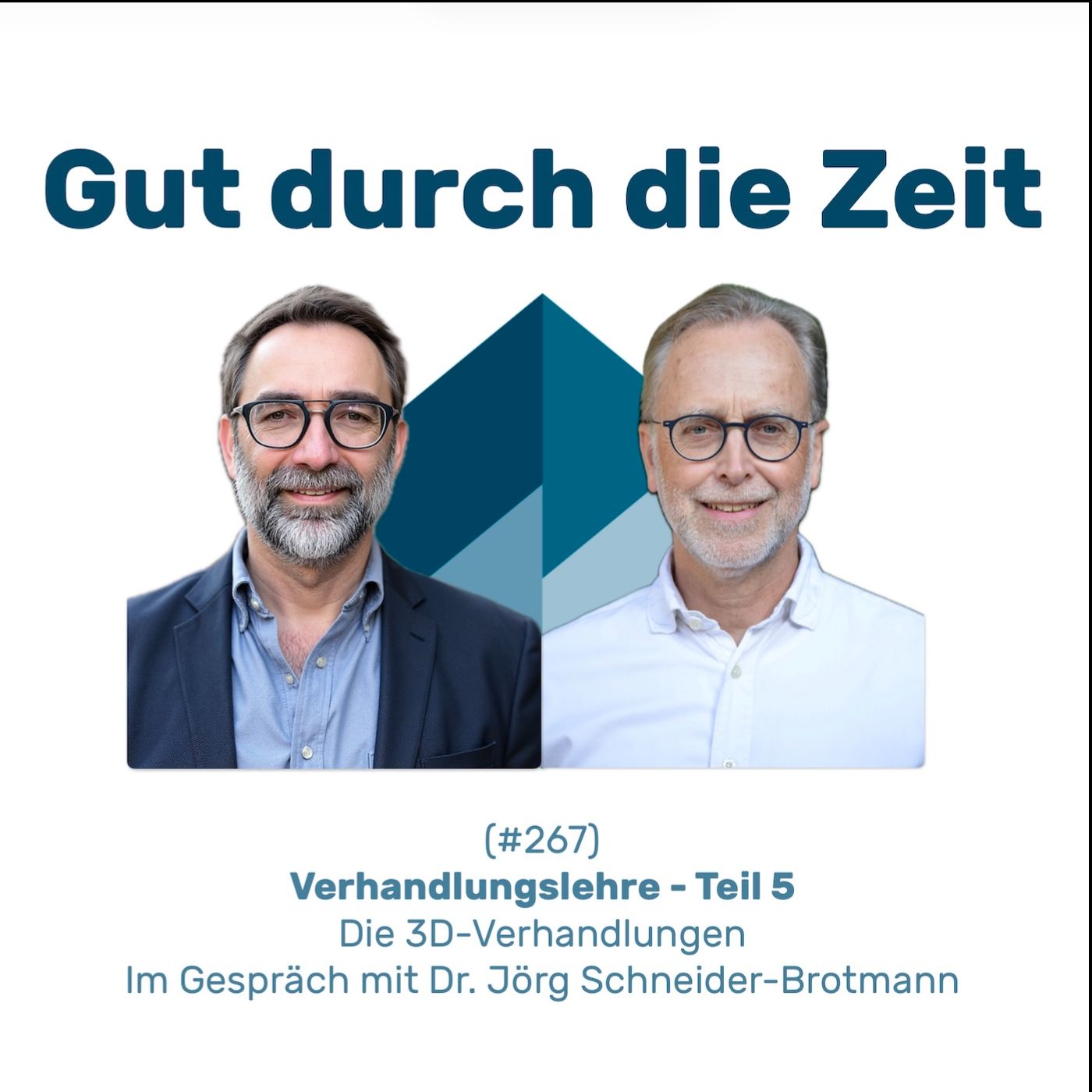 #267 GddZ - Verhandlungslehre. Teil 5 - Die 3D-Verhandlungen. Im Gespräch mit Dr. Jörg Schneider-Brodtmann