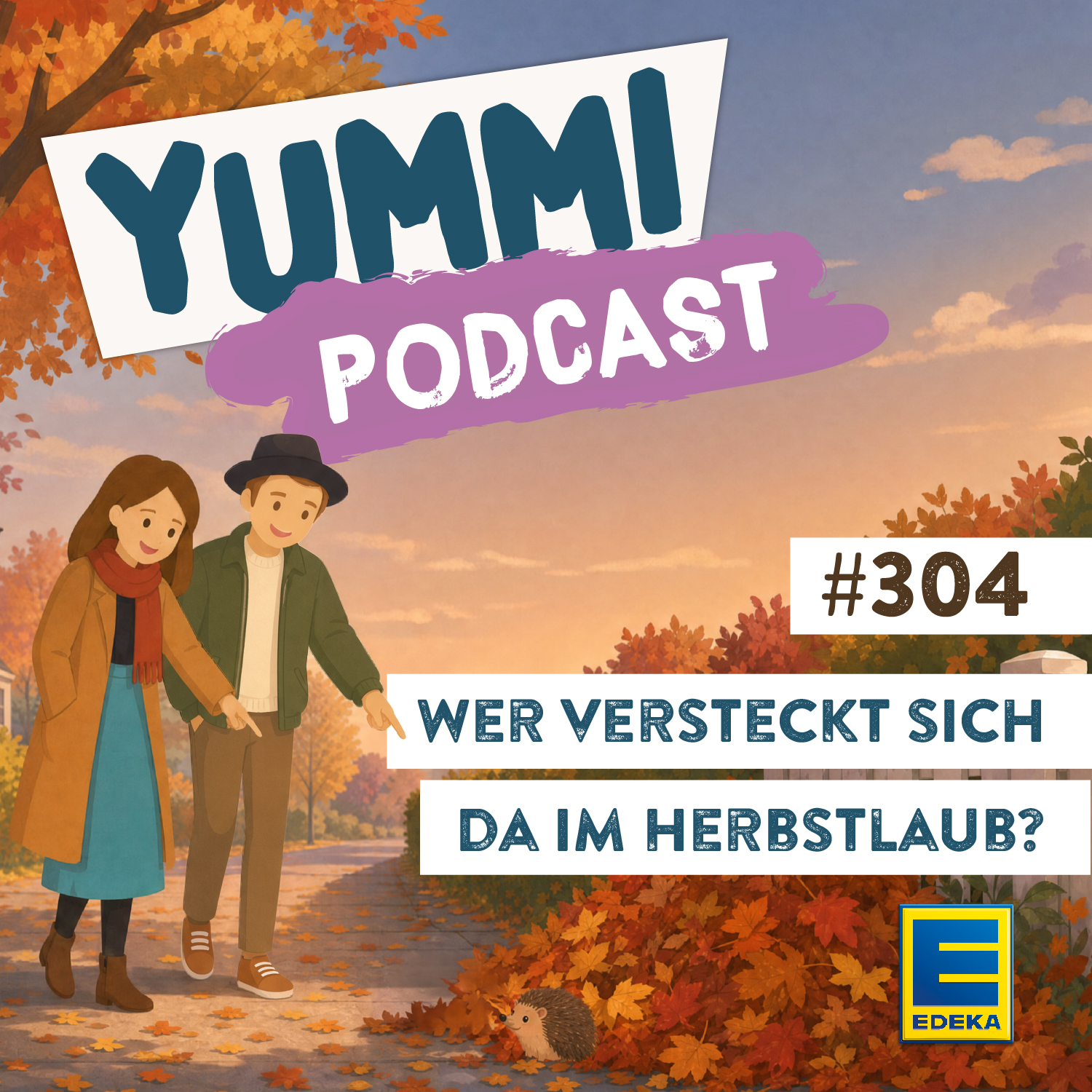 Cover: Wer versteckt sich da im Herbstlaub?