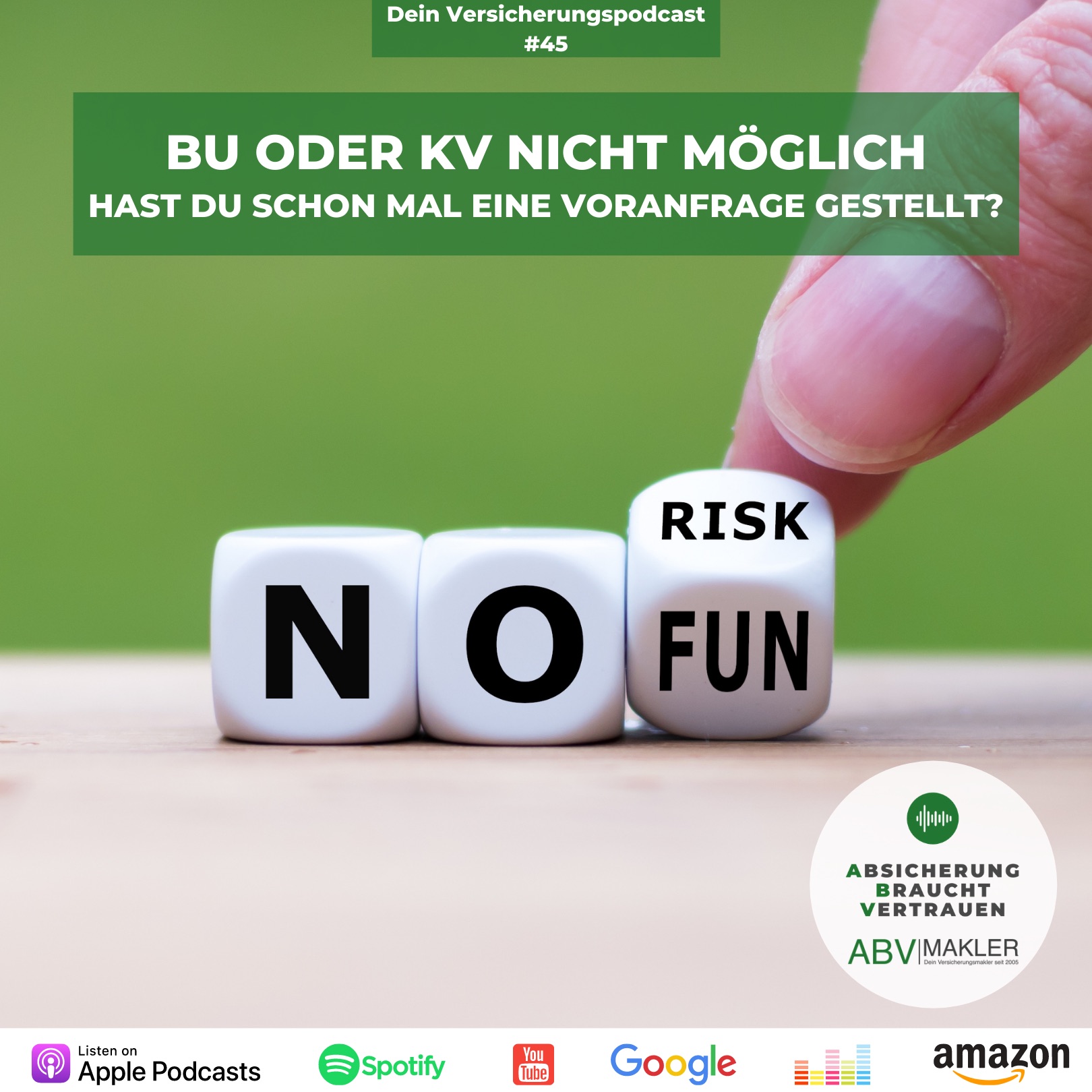 Absicherung Braucht Vertrauen - Dein Versicherungspodcast von ABV|MAKLER