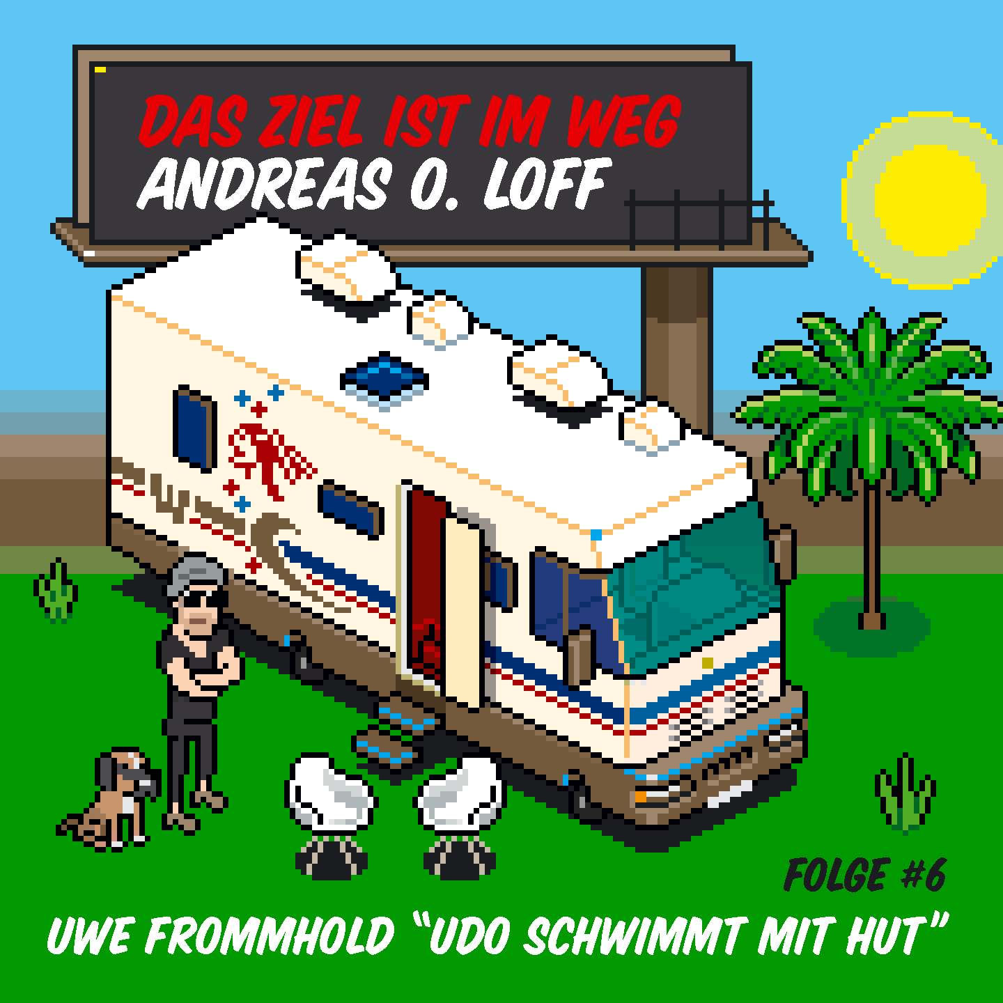 Das Ziel ist im Weg
