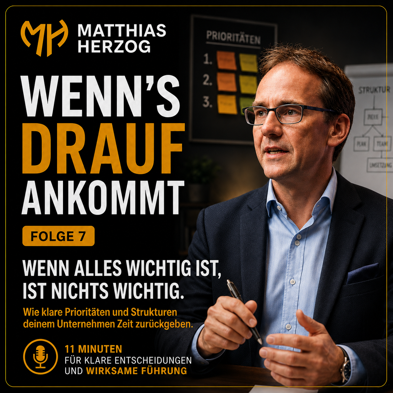 #07 Wenn alles wichtig ist, ist nichts wichtig episode artwork