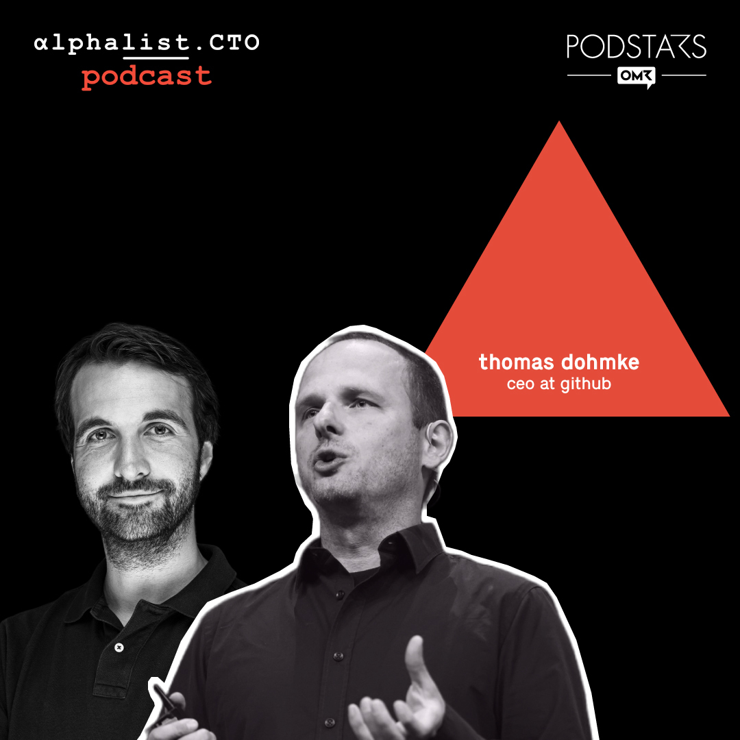 #85 - Thomas Dohmke // CEO @ GitHub - podcast episode cover