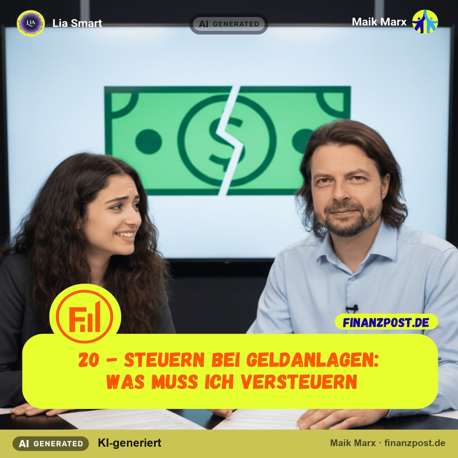 20 Steuern bei Geldanlagen - Was muss ich versteuern und wie kann ich sparen episode artwork