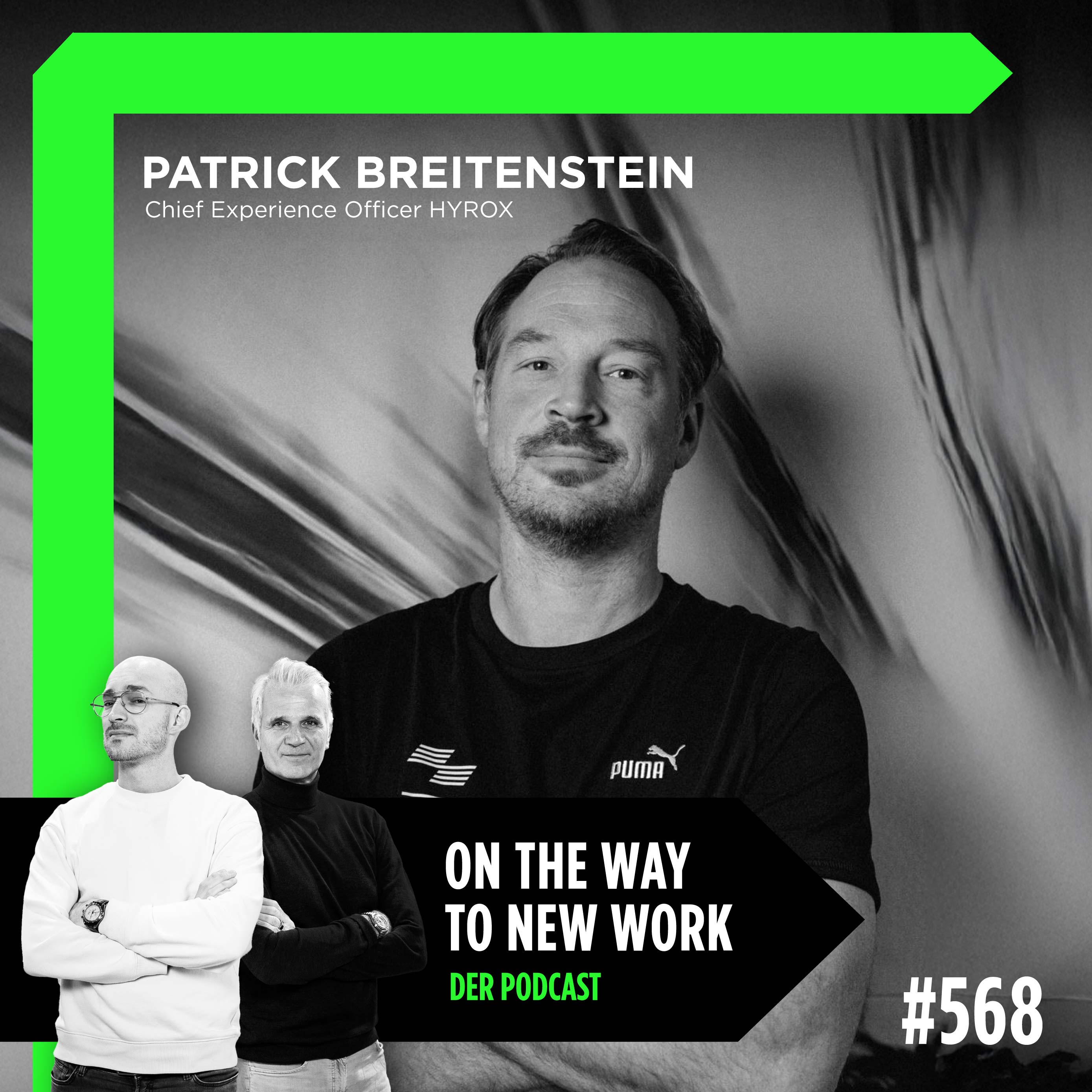 #568 Patrick Breitenstein | Chief Experience Officer HYROX Episode cover