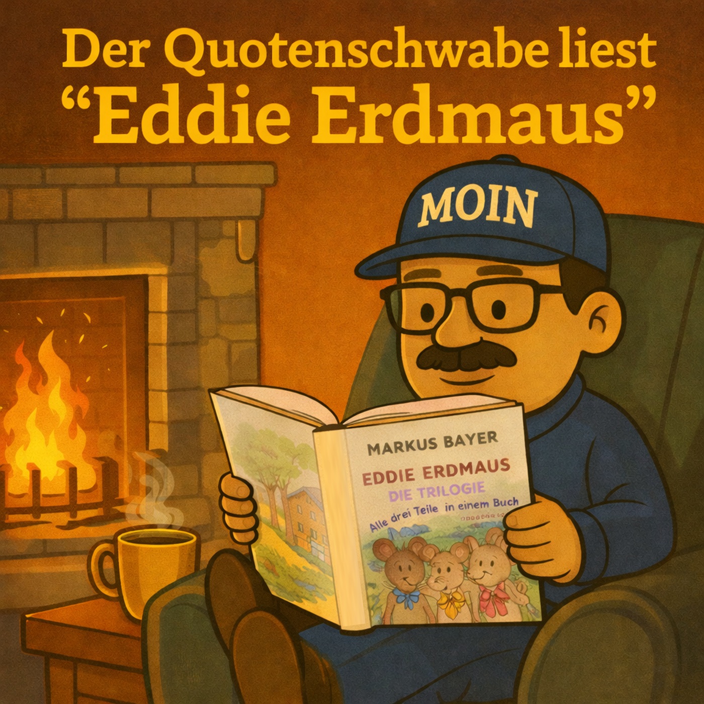 Der Quotenschwabe liest "Eddie Erdmaus"