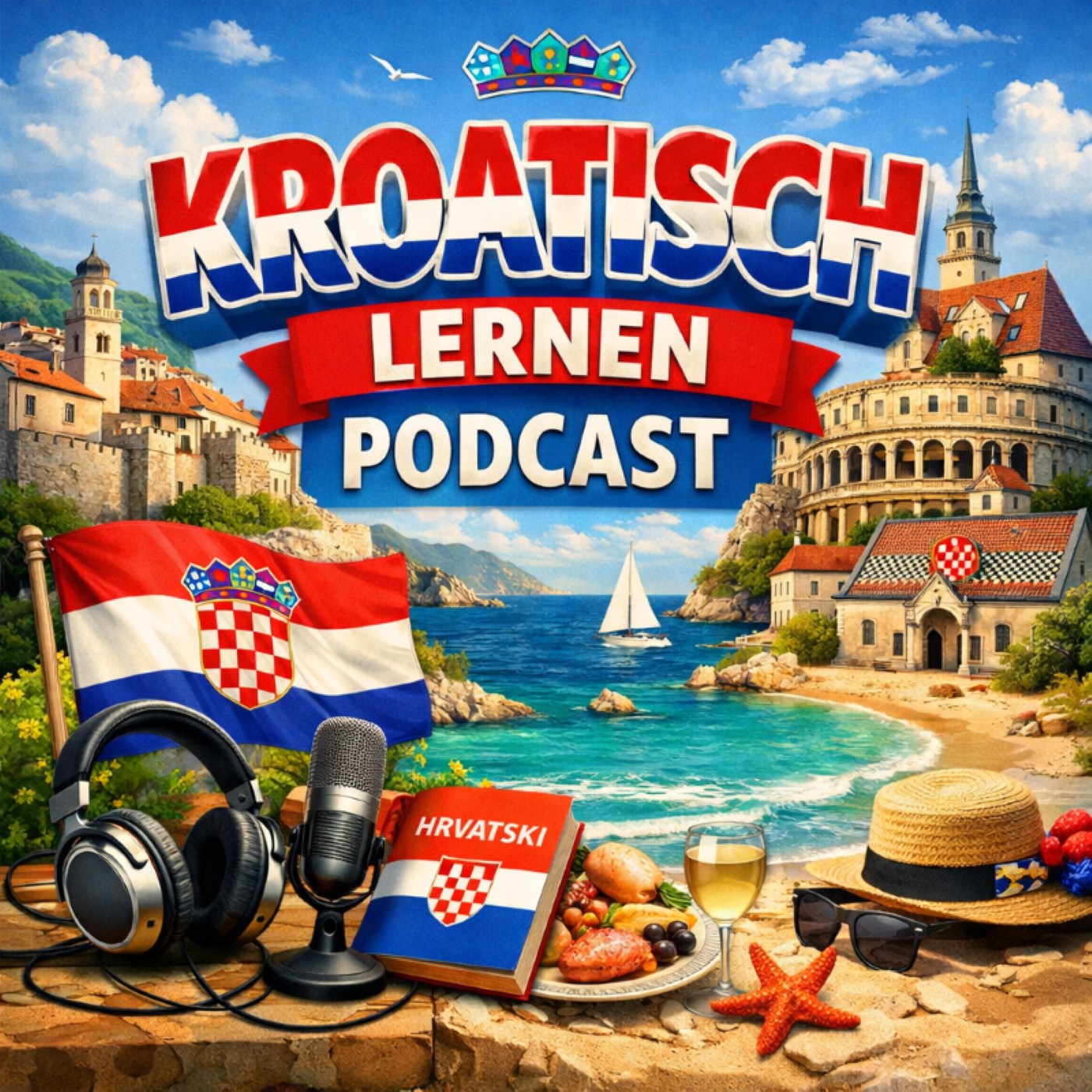 Der Kroatisch lernen Podcast podcast artwork