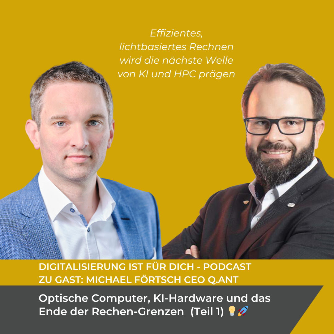 #368 - Optische Computer, KI-Hardware und das Ende der Rechen-Grenzen (Teil 1) 💡🚀 #368 - Optische Computer, KI-Hardware und das Ende der Rechen-Grenzen (Teil 1) 💡🚀