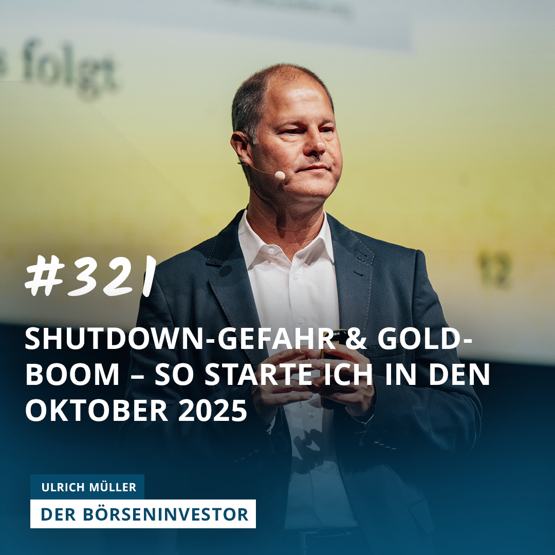 #321 Shutdown-Gefahr & Gold-Boom – So starte ich in den Oktober 2025 episode artwork