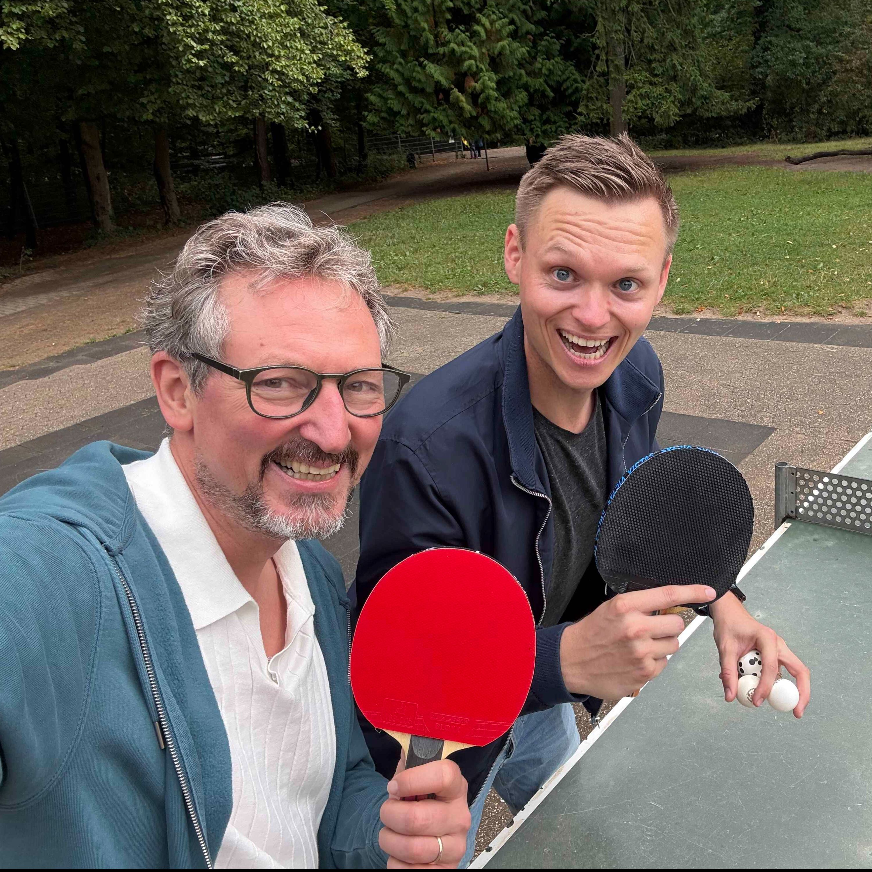 Twins Talk Table Tennis🗨️🏓