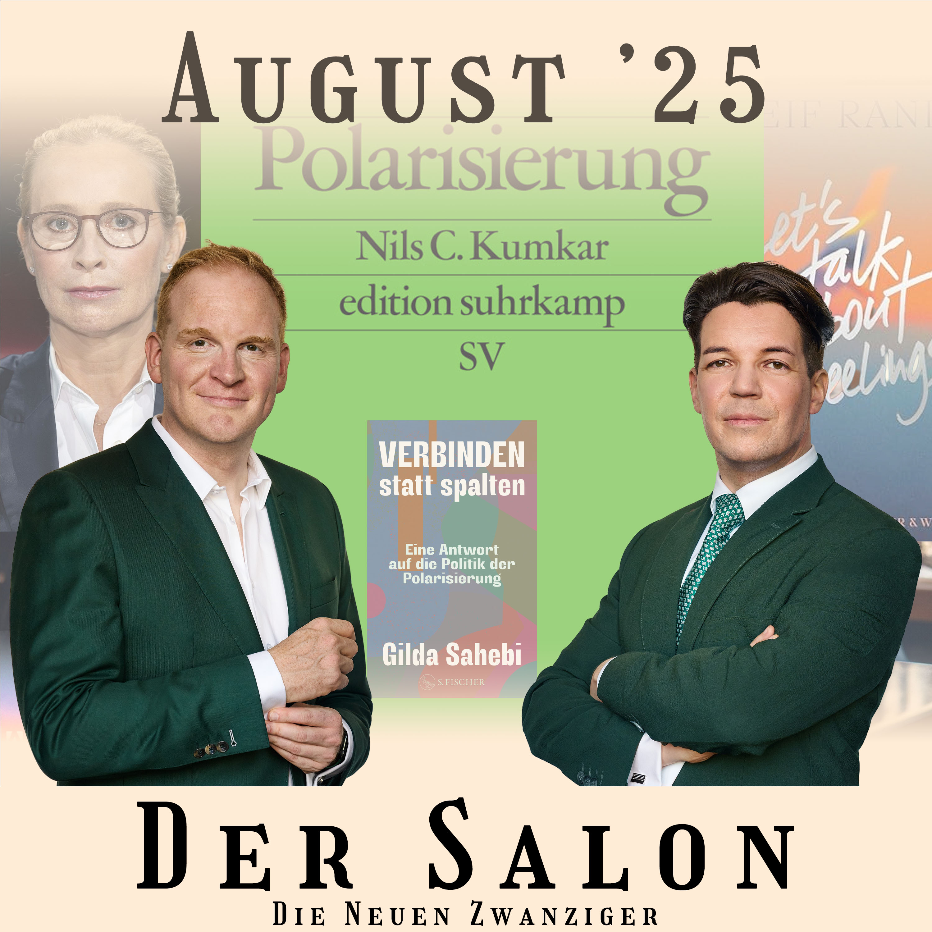 Wokeness, Klingbeils pol. Kommunikation, Salon-Literatur, Stadtführung