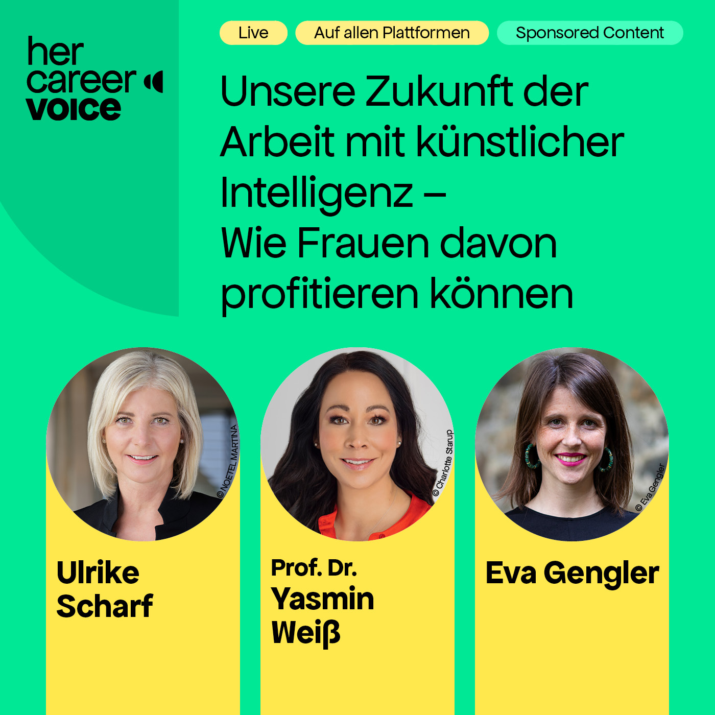 Unsere Zukunft der Arbeit mit künstlicher Intelligenz – Wie Frauen davon profitieren können episode artwork