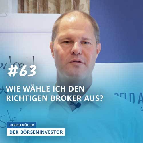 #63 Wie wähle ich den richtigen Broker aus? episode artwork