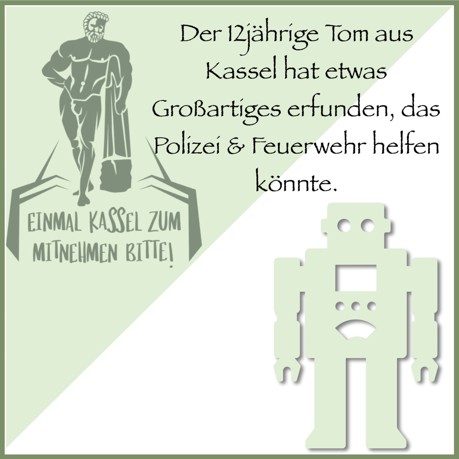 Einmal Kassel zum Mitnehmen bitte