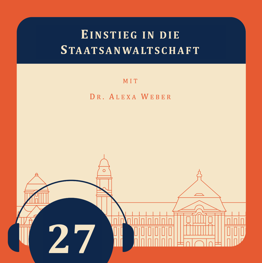 Episode 27 - Einstieg in die Staatsanwaltschaft