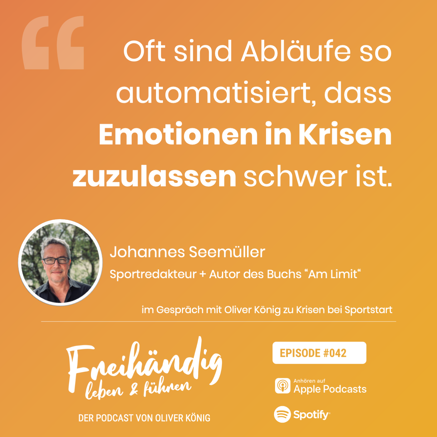 Freihändig verändern und führen