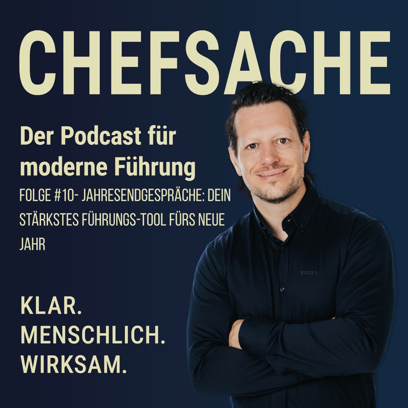 Chefsache der Podcast - Folge #10 - Jahresendgespräche: Dein stärkstes Führungs-Tool fürs neue Jahr Chefsache der Podcast - Folge #10 - Jahresendgespräche: Dein stärkstes Führungs-Tool fürs neue Jahr