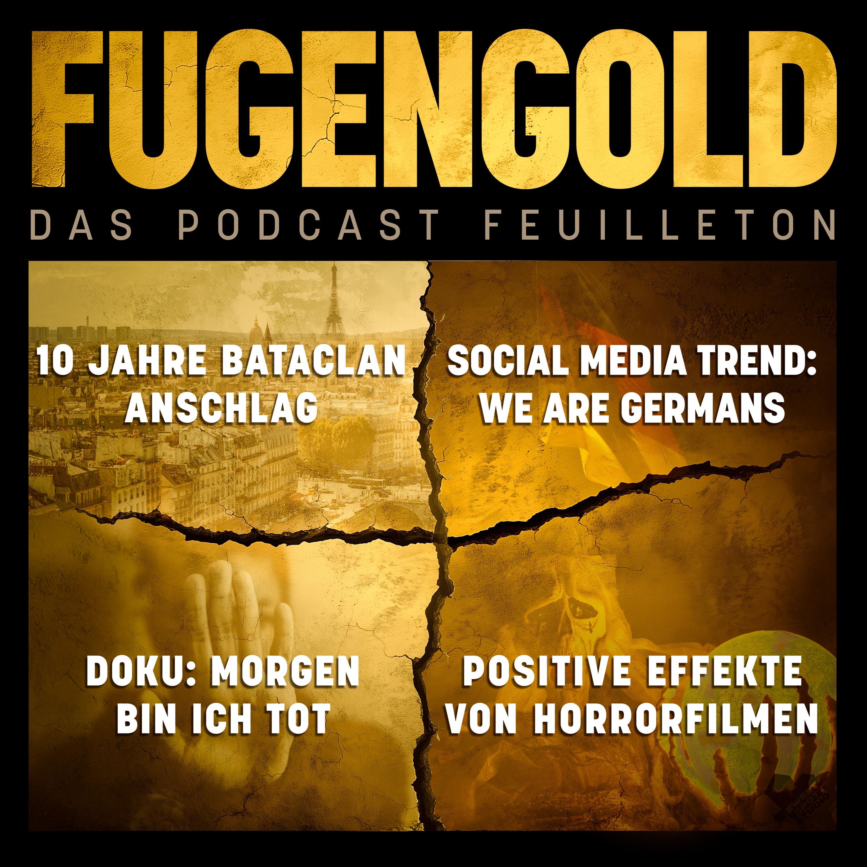 15. November 2025: 10 Jahre Bataclan, Doku: Morgen bin ich tot, Trend: We are Germans, Positive Effekte von Horrorfilmen