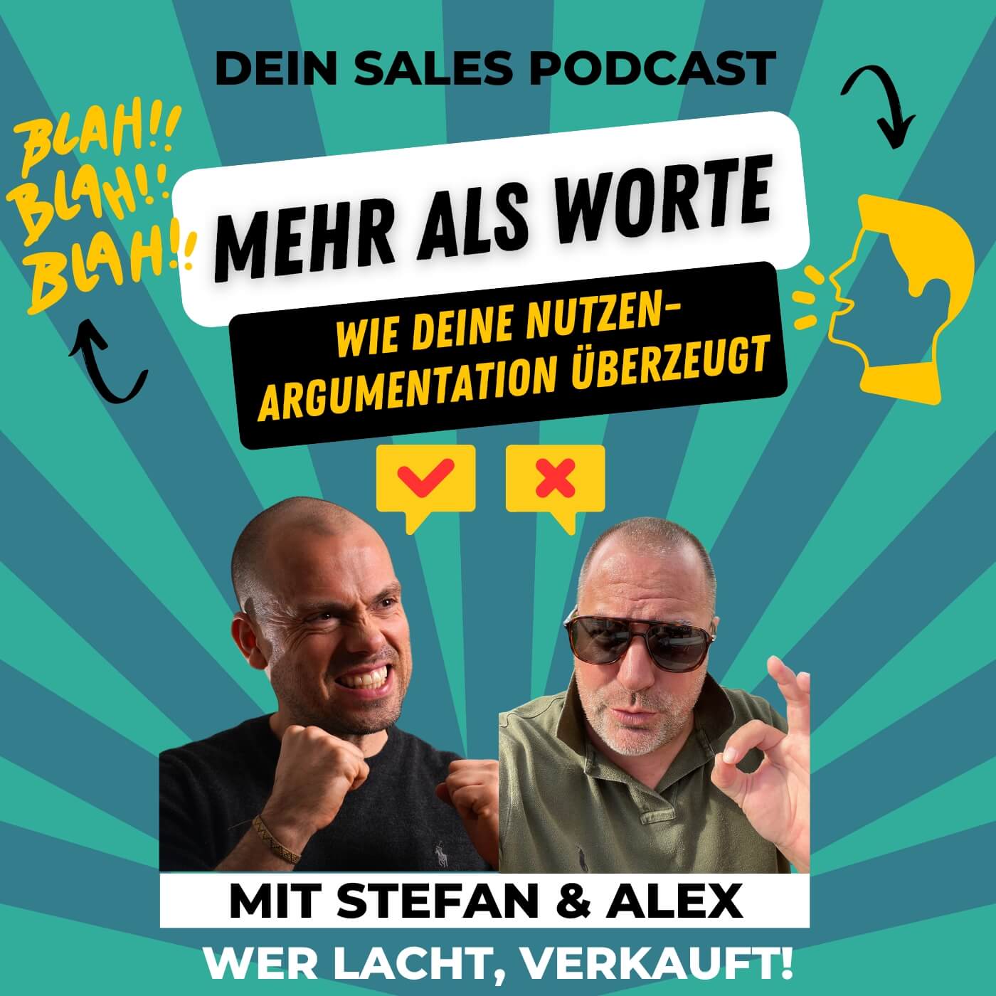 Wer lacht verkauft! Dein Sales Podcast für mehr Spaß im Verkauf.
