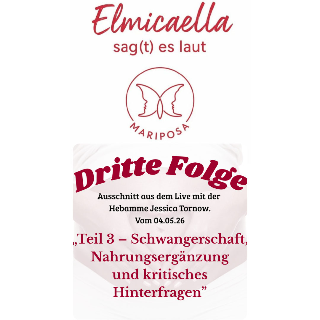 TEIL 3 | Schwangerschaft, Nahrungsergänzung & kritisches Hinterfragen | Mit Hebamme Jessica Tornow episode artwork